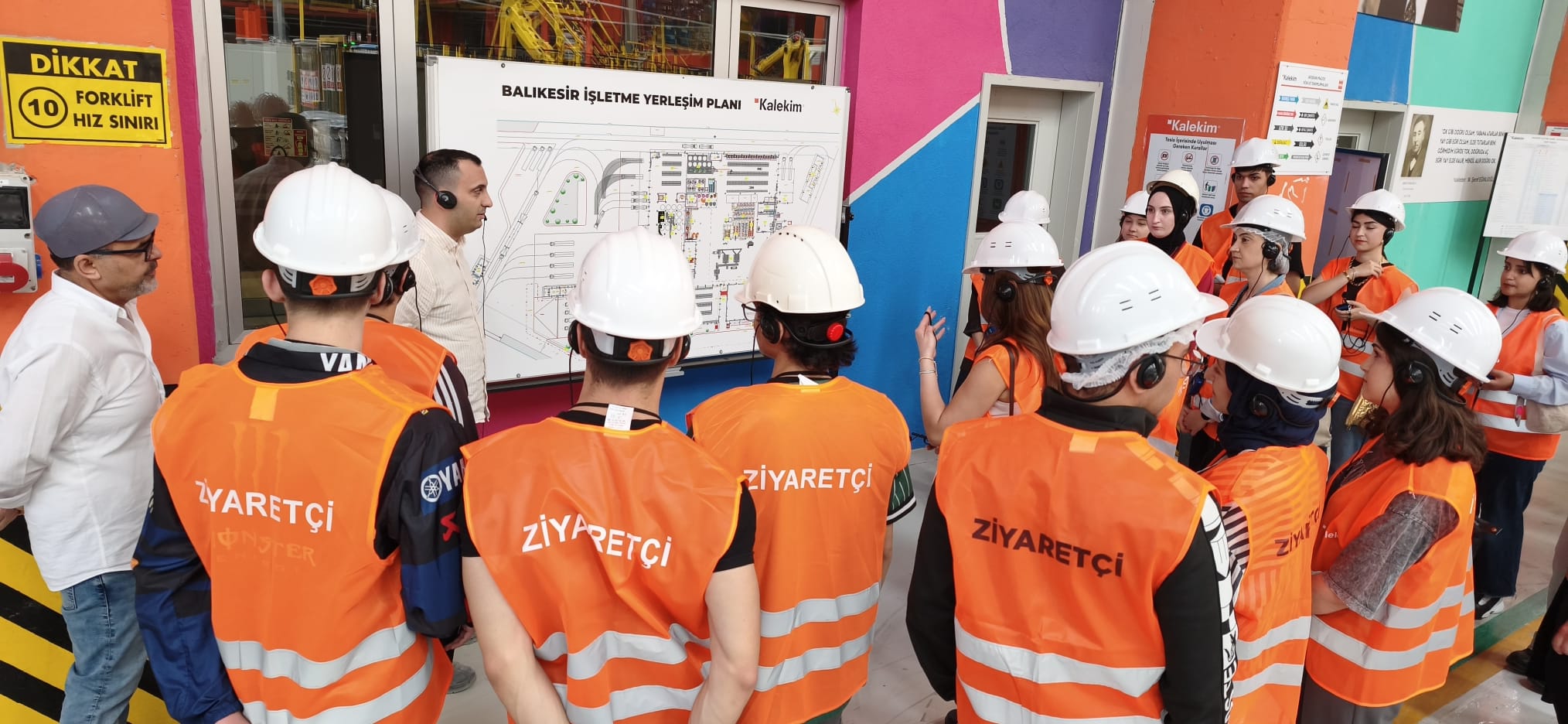 Kimya Teknolojisi Öğrencilerinden Kalekim Fabrikasına Teknik Gezi 2