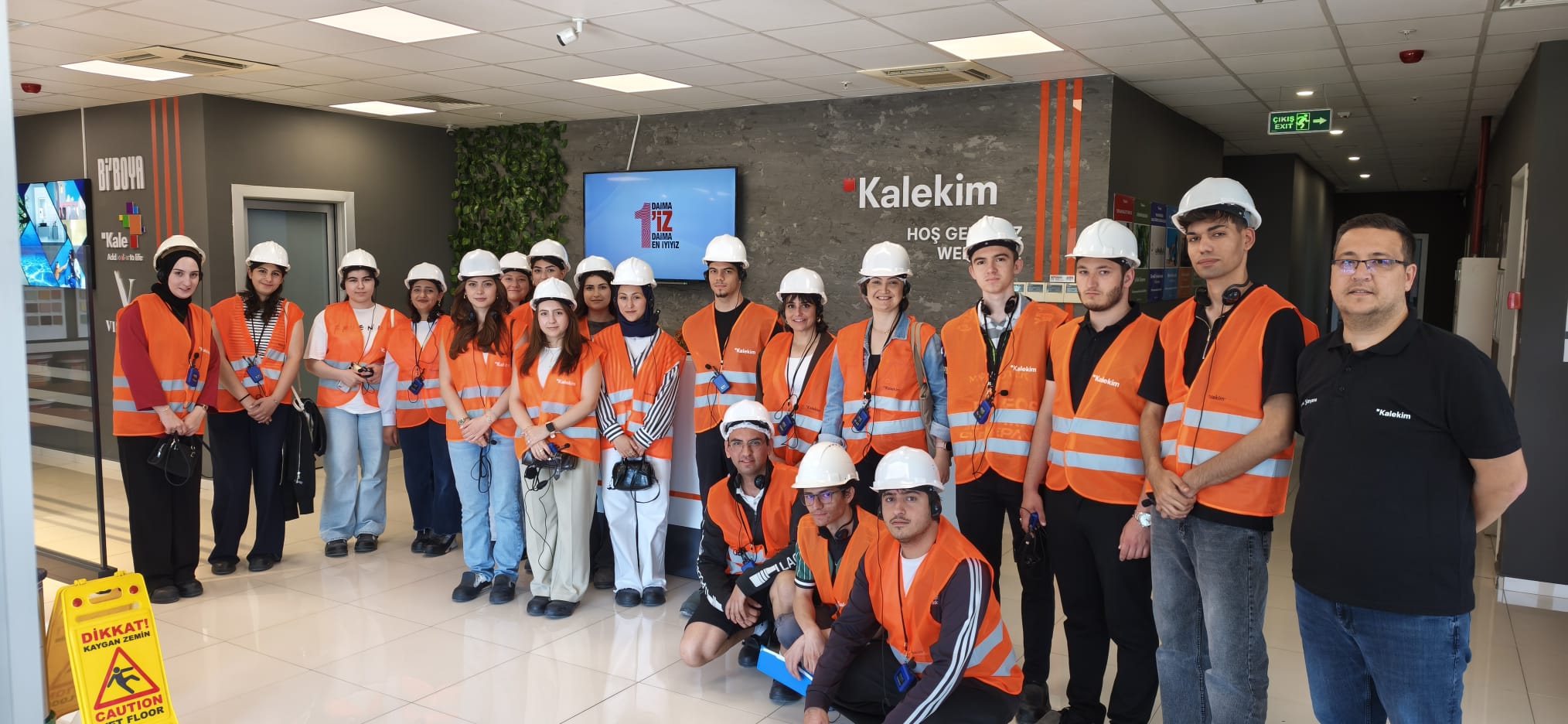 Kimya Teknolojisi Öğrencilerinden Kalekim Fabrikasına Teknik Gezi