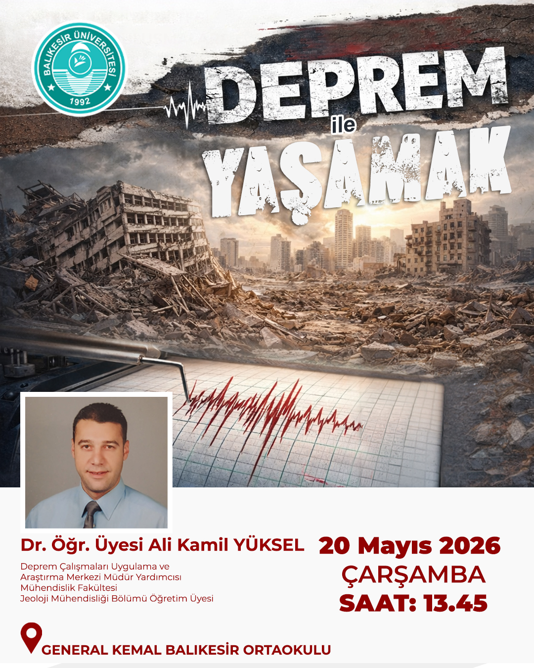 Deprem ile Yaşama Konulu Aktivitelerimiz 1