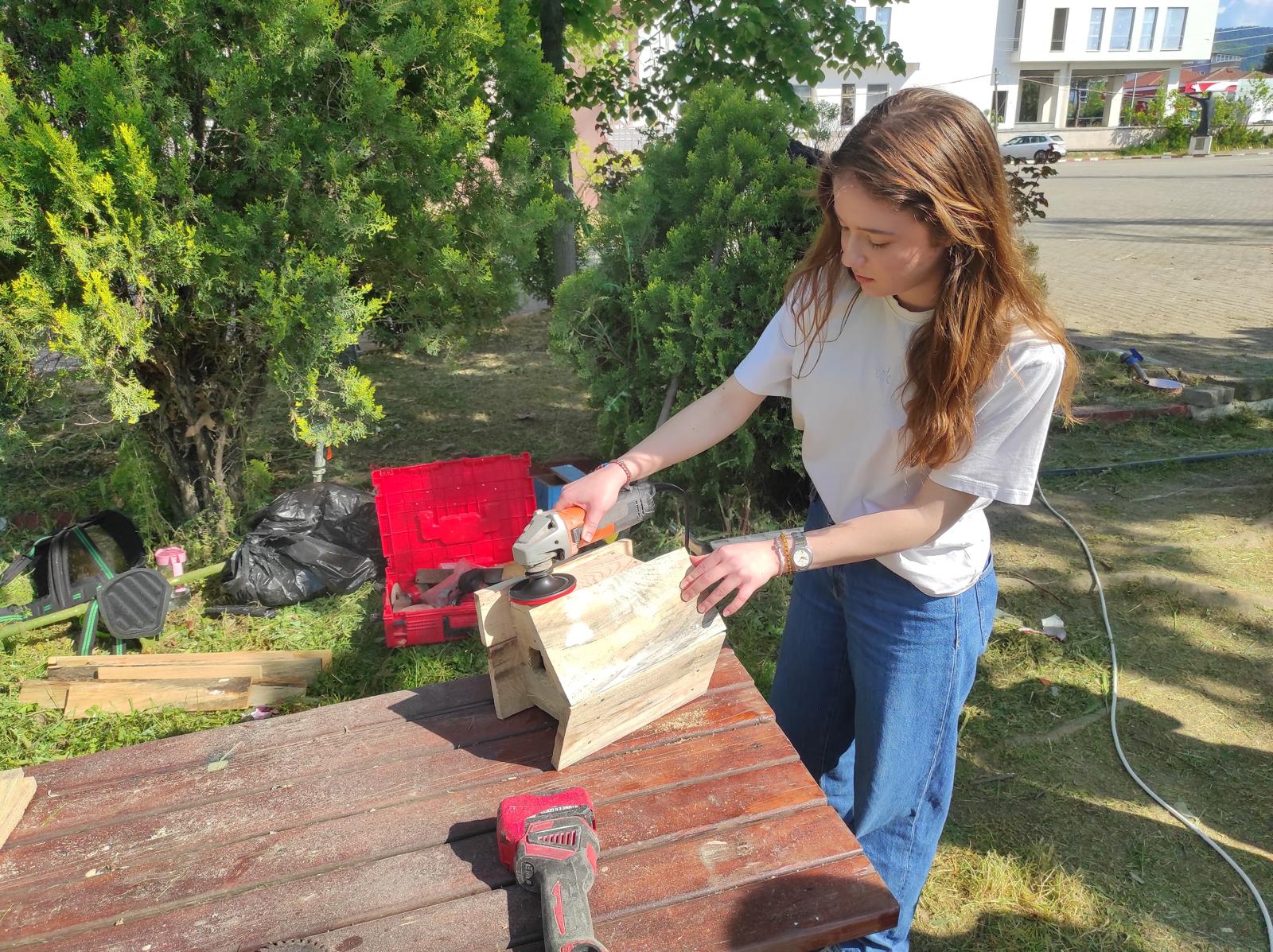 Harita ve Kadastro Programı Öğrencilerinden Kuş Yuvası Yapımı Etkinliği 9