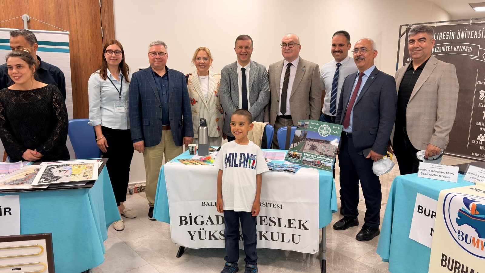 Bigadiç Meslek Yüksekokulu Üniversitemizin Tanıtım Günlerine Katıldı