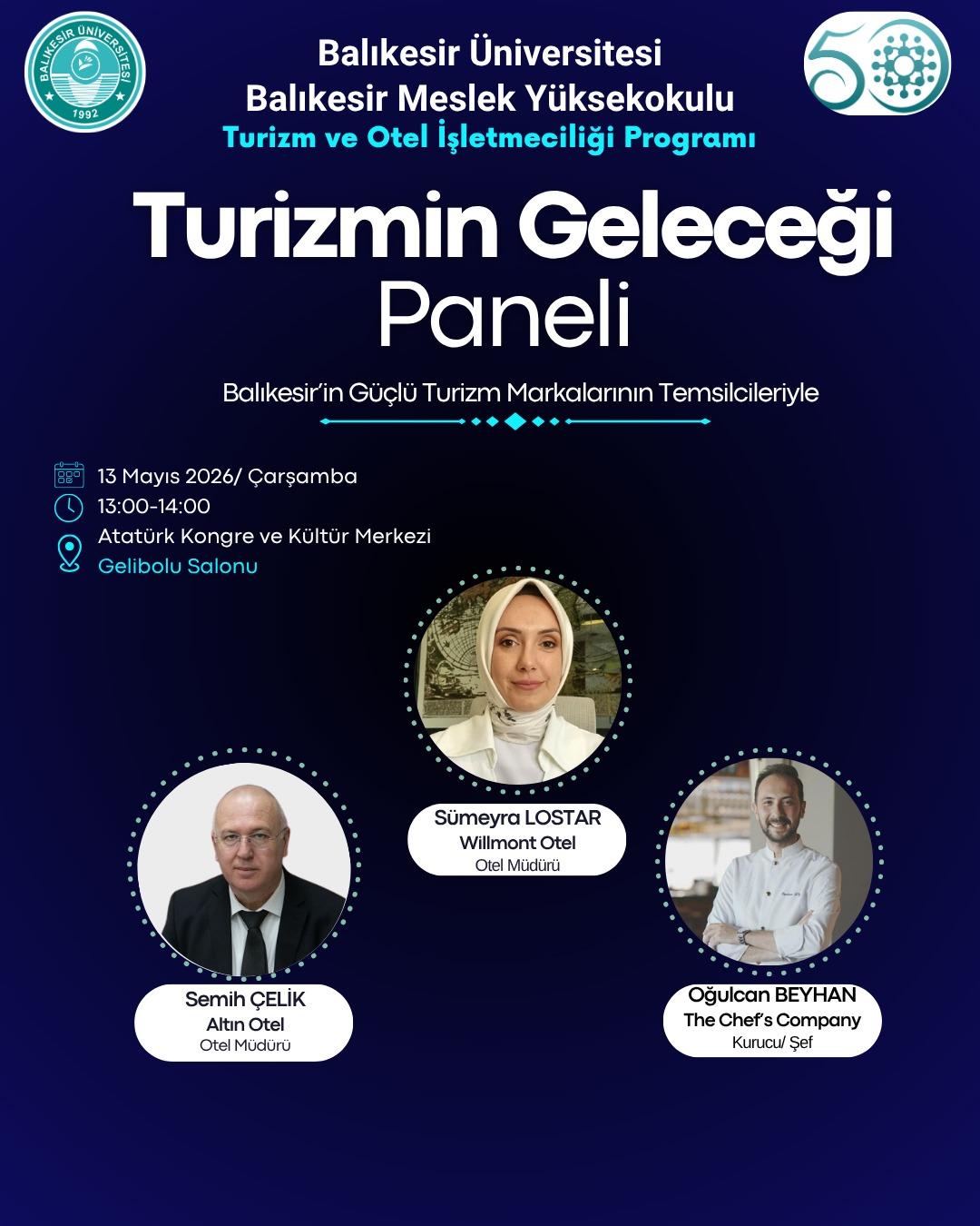 Sektör Temsilcilerinin Katılımıyla Turizmin Geleceği Paneli 6
