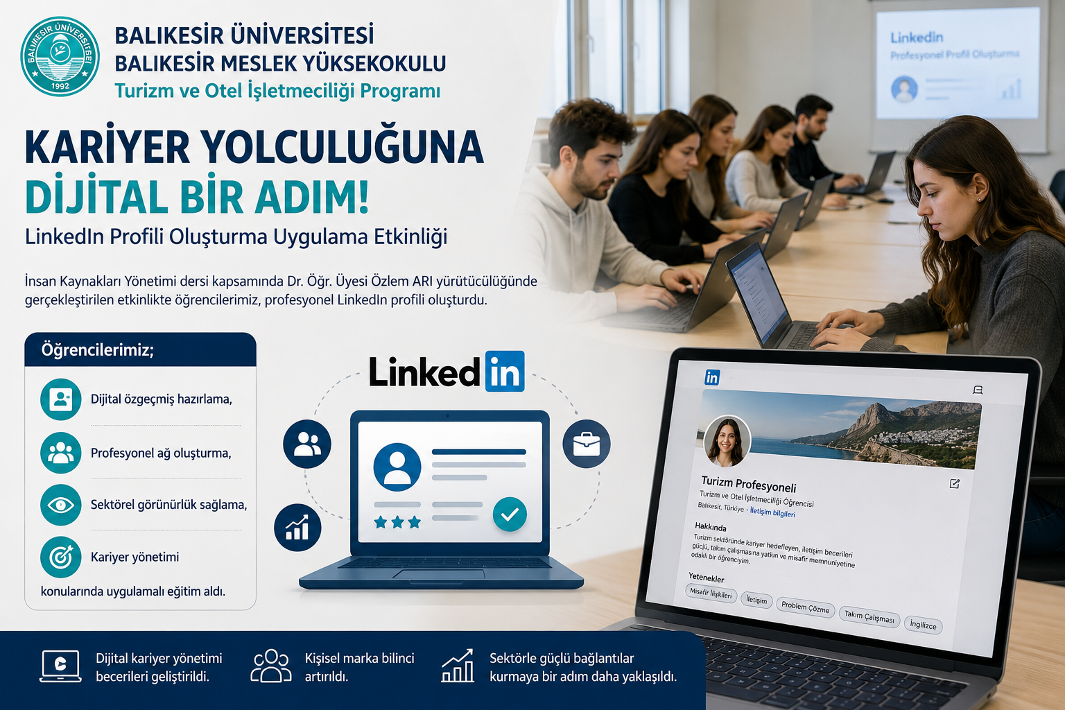 Dijital Özgeçmiş Hazırlama- LinkedIn Profili Oluşturma Uygulaması