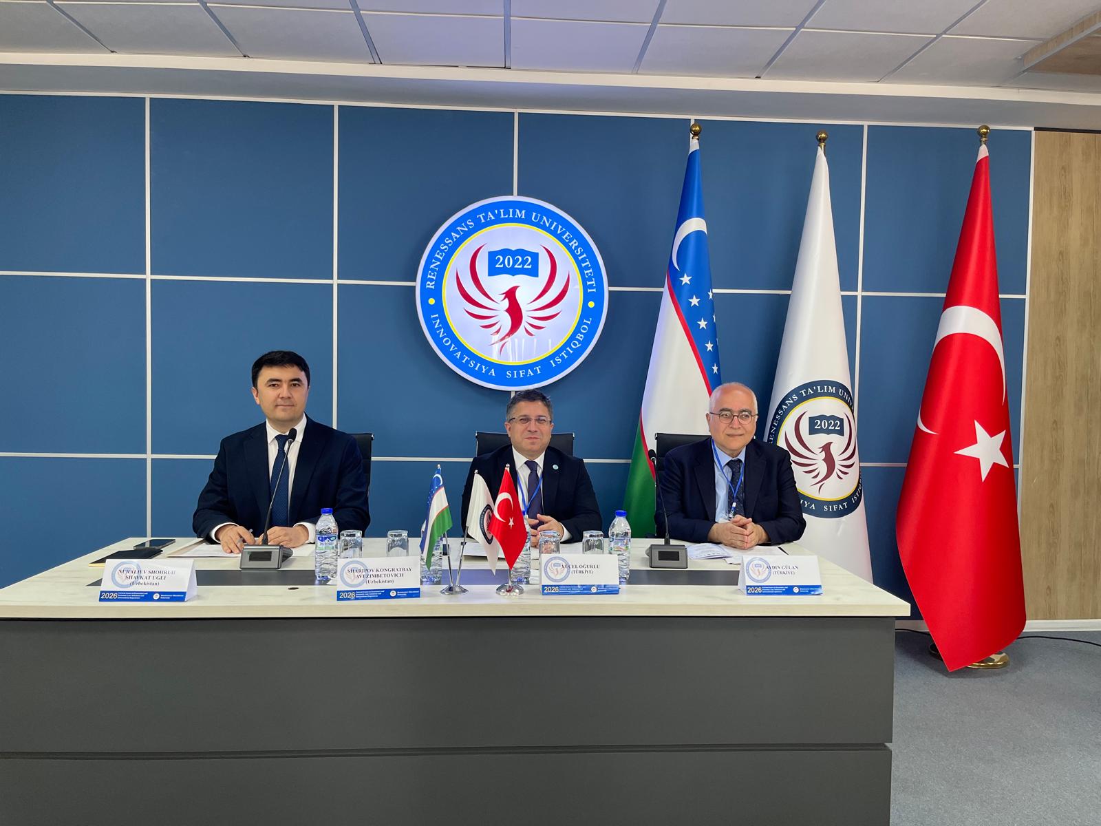 BAÜN Ortaklığında Düzenlenen Uluslararası İdare Hukuku ve İdari Yargı Sempozyumu Özbekistan'da Gerçekleştirildi