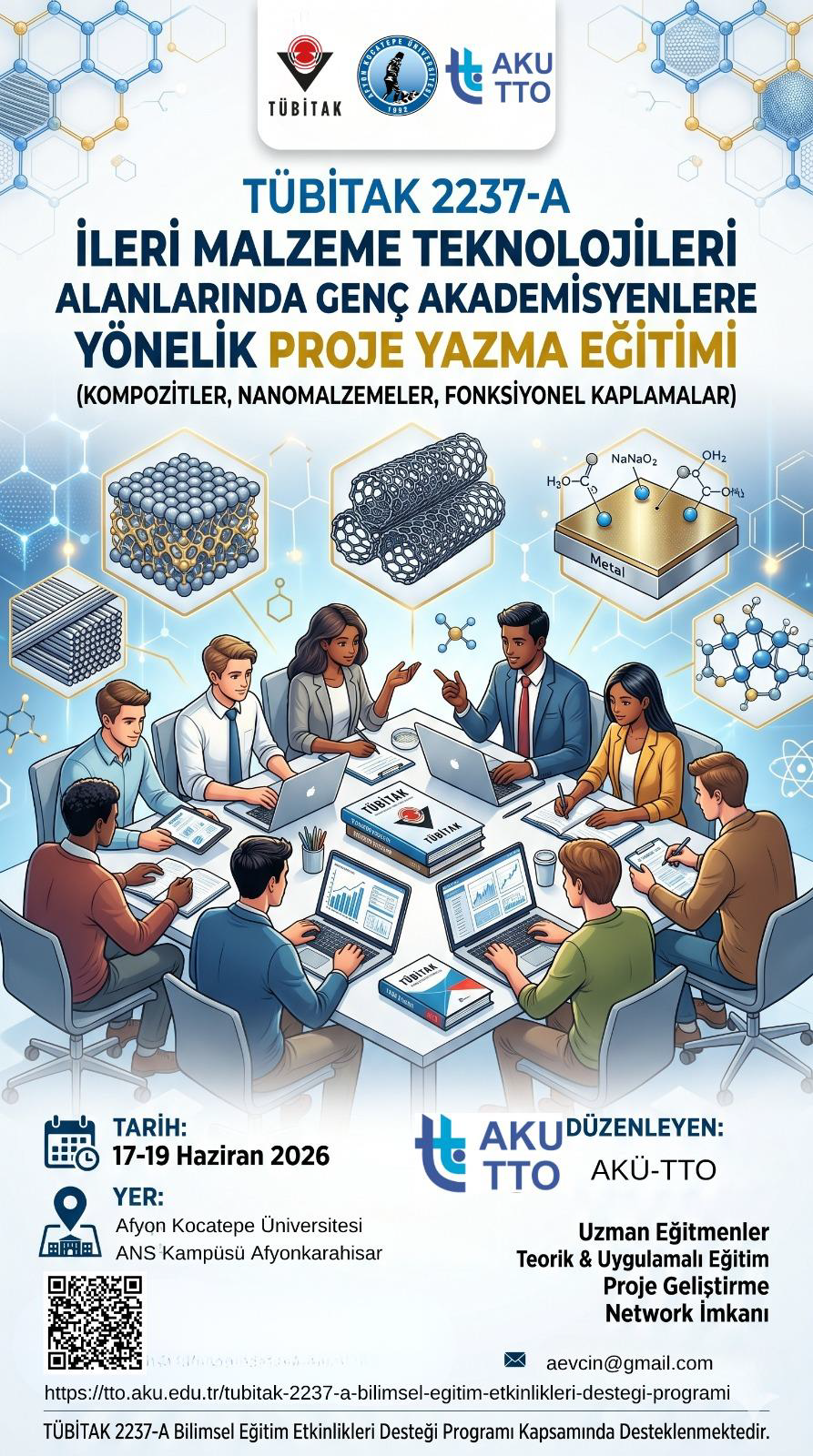İleri Malzeme Teknolojileri Alanlarında Genç Akademisyenlere Yönelik Proje Yazma Eğitimi 1