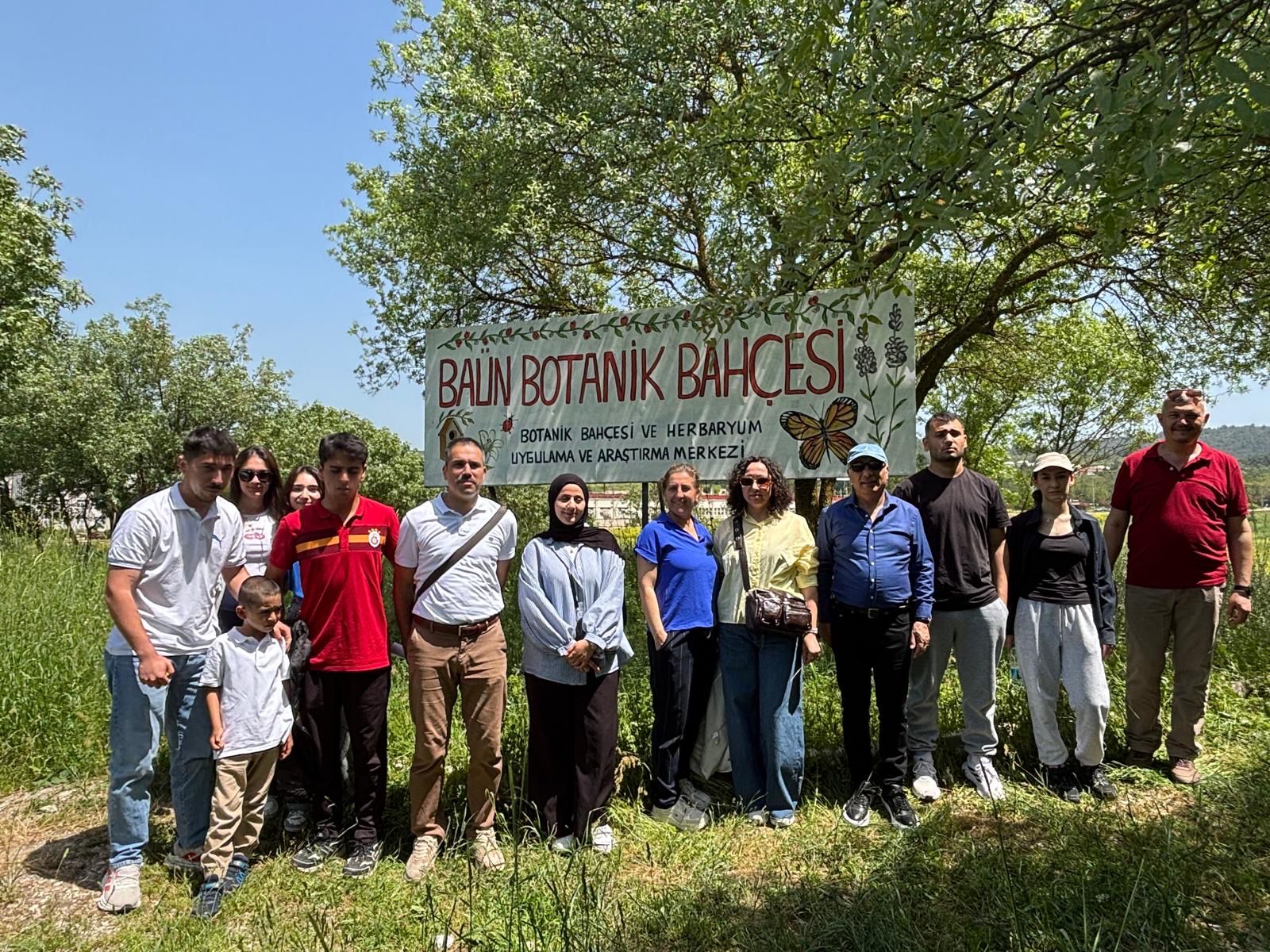 Harita ve Kadastro Öğrencileri BAÜN Botanik Bahçesinde Doğayla Buluştu