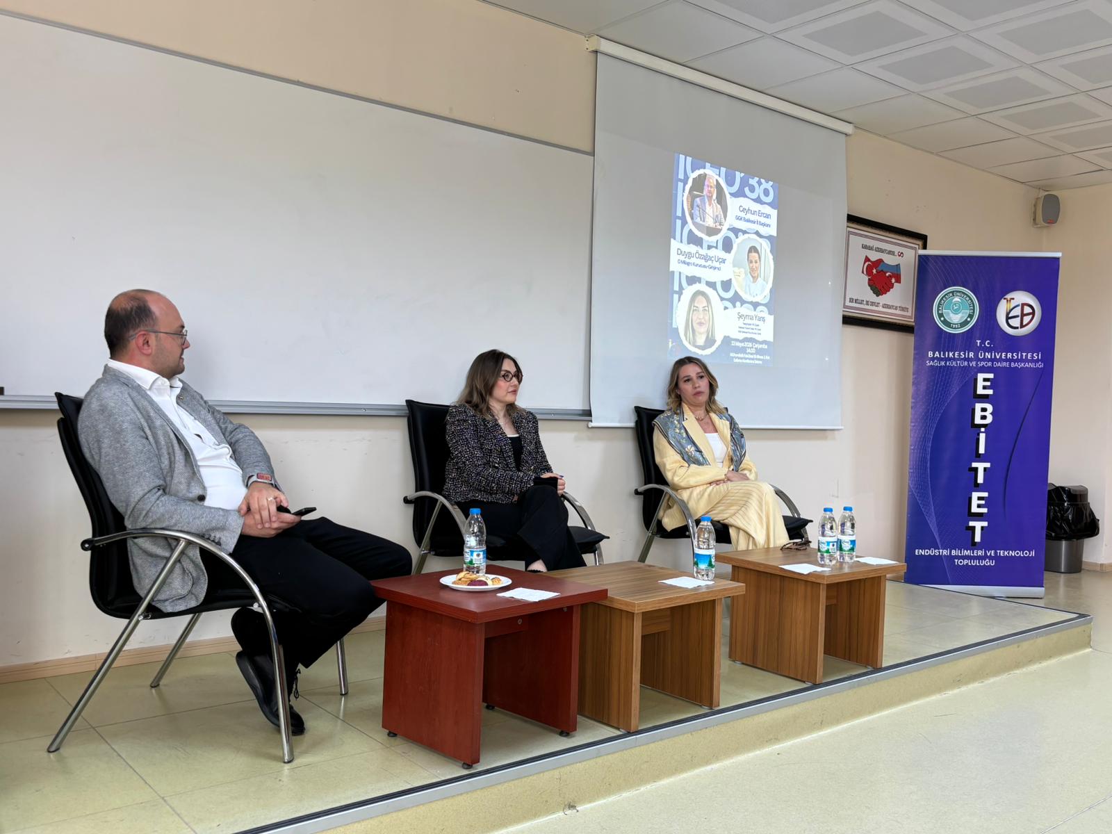 EBİTET Kulübümüzün “Nitelikli Endüstriyel Kariyer Organizasyonu (NEON)” adlı programı gerçekleştirildi. 5