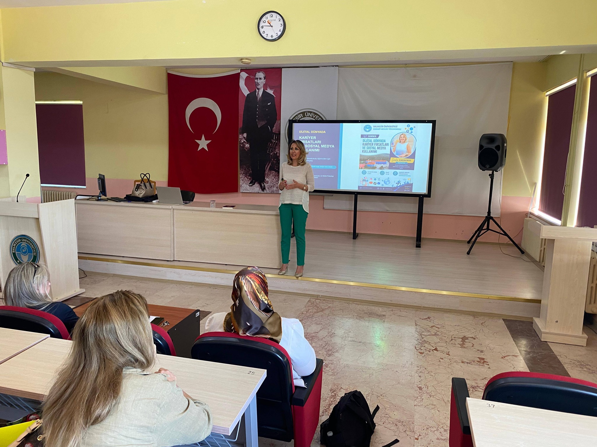 Digital Career Opportunities and Social Media Usage Seminar Held at Edremit Vocational School