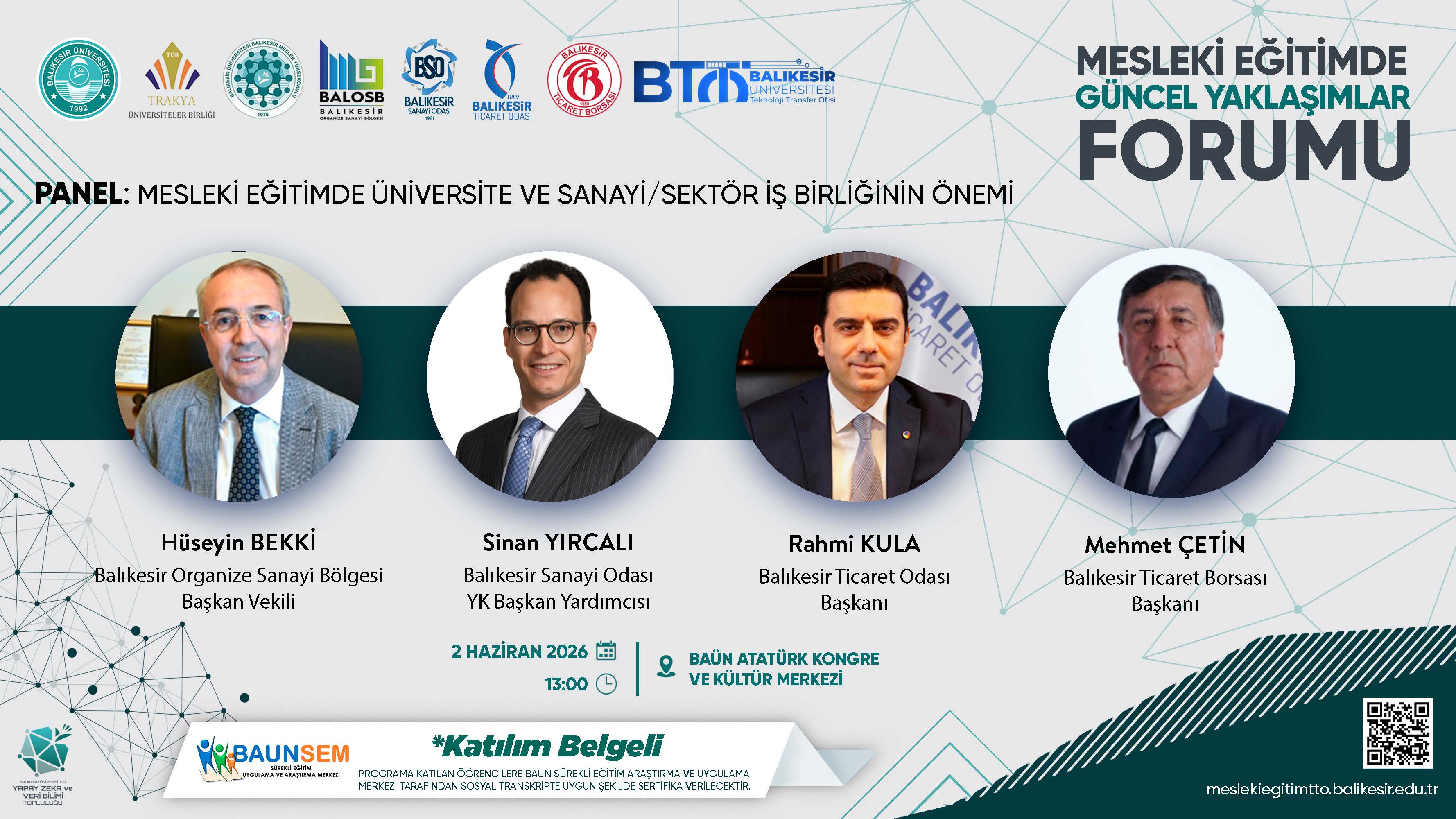 Mesleki Eğitimde Güncel Yaklaşımlar Forumu 2