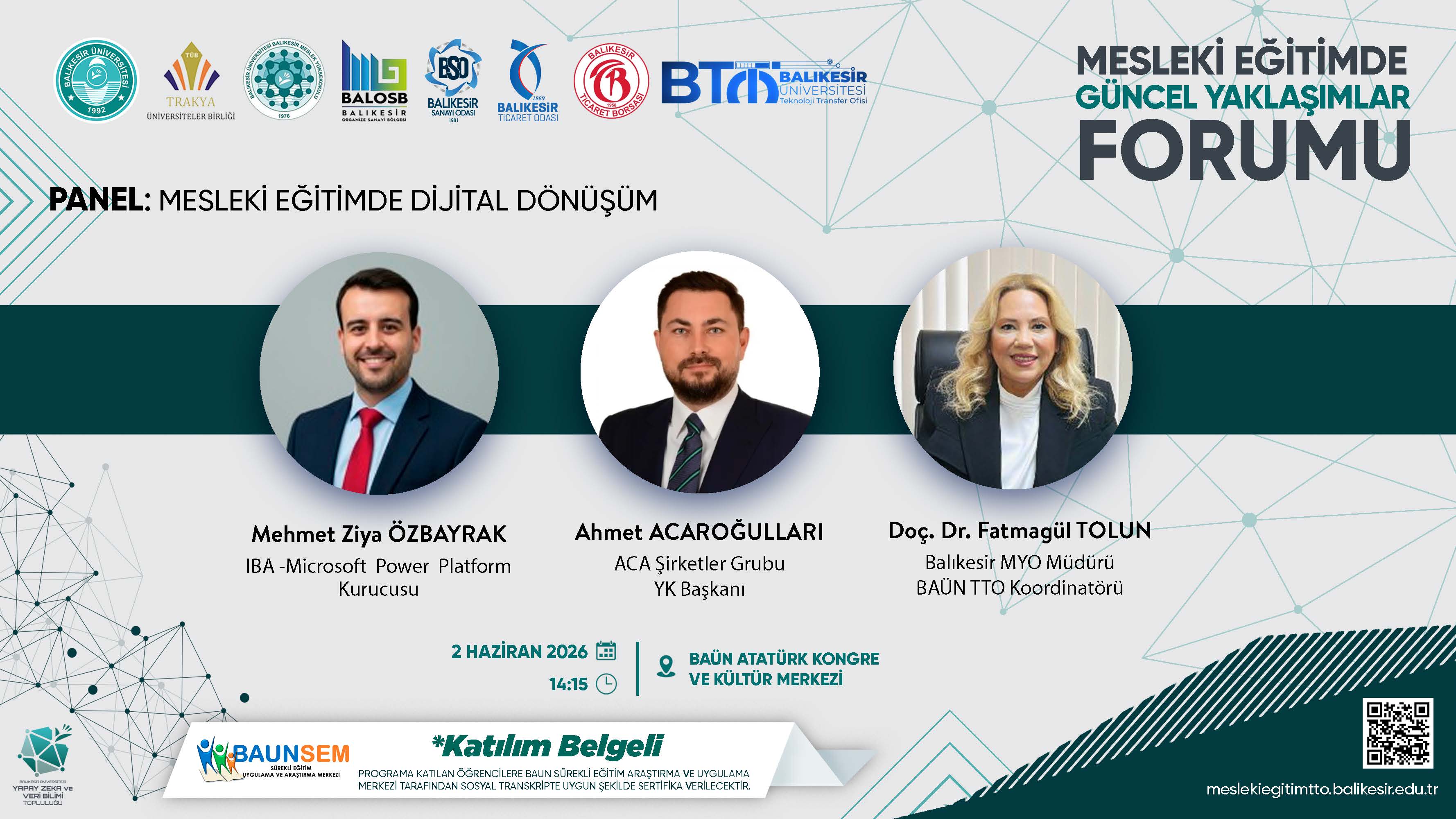Mesleki Eğitimde Güncel Yaklaşımlar Forumu 3