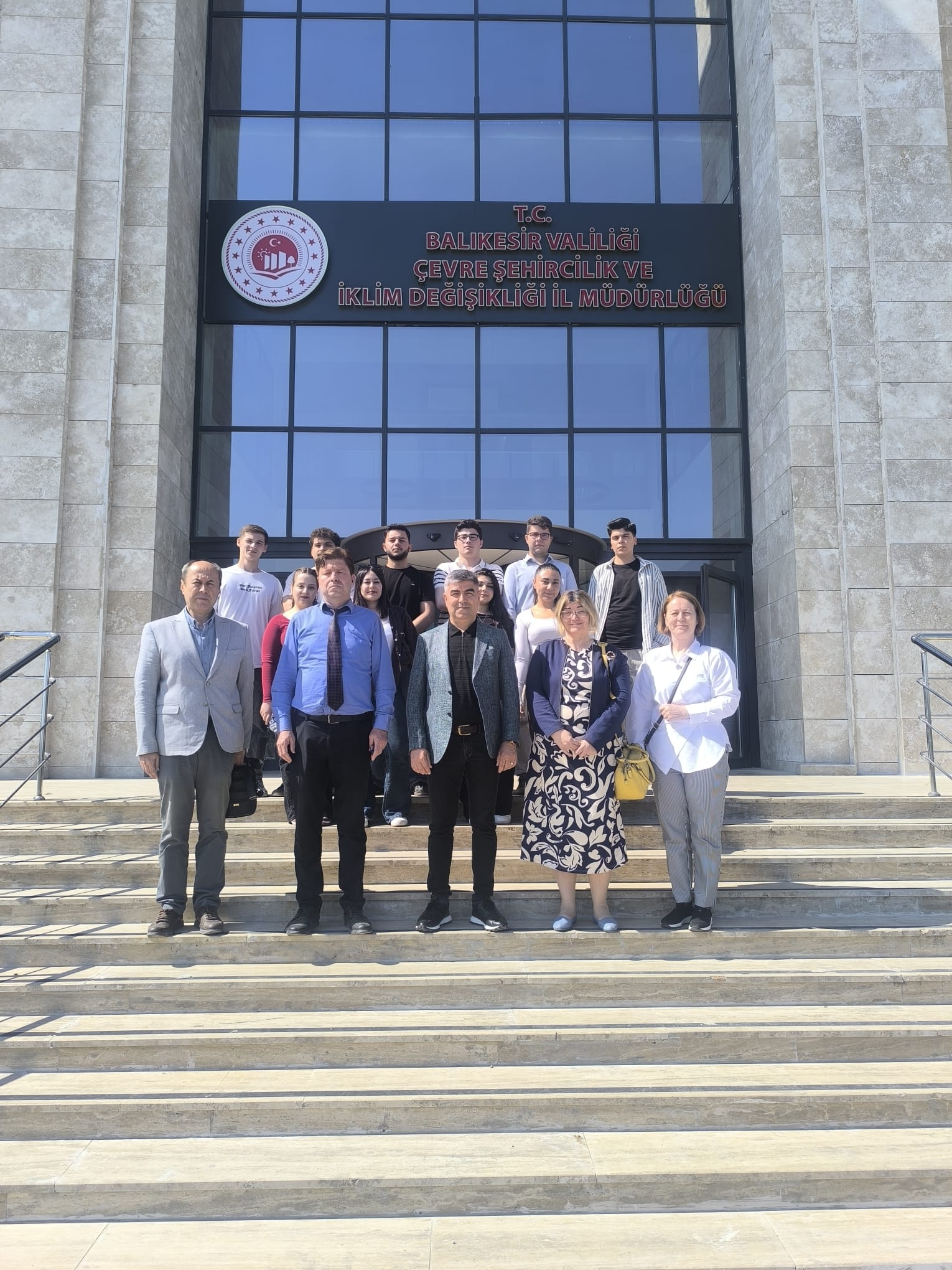Balıkesir Çevre, Şehircilik ve İklim Değişikliği İl Müdürlüğü'ne teknik gezi gerçekleştirildi. 3