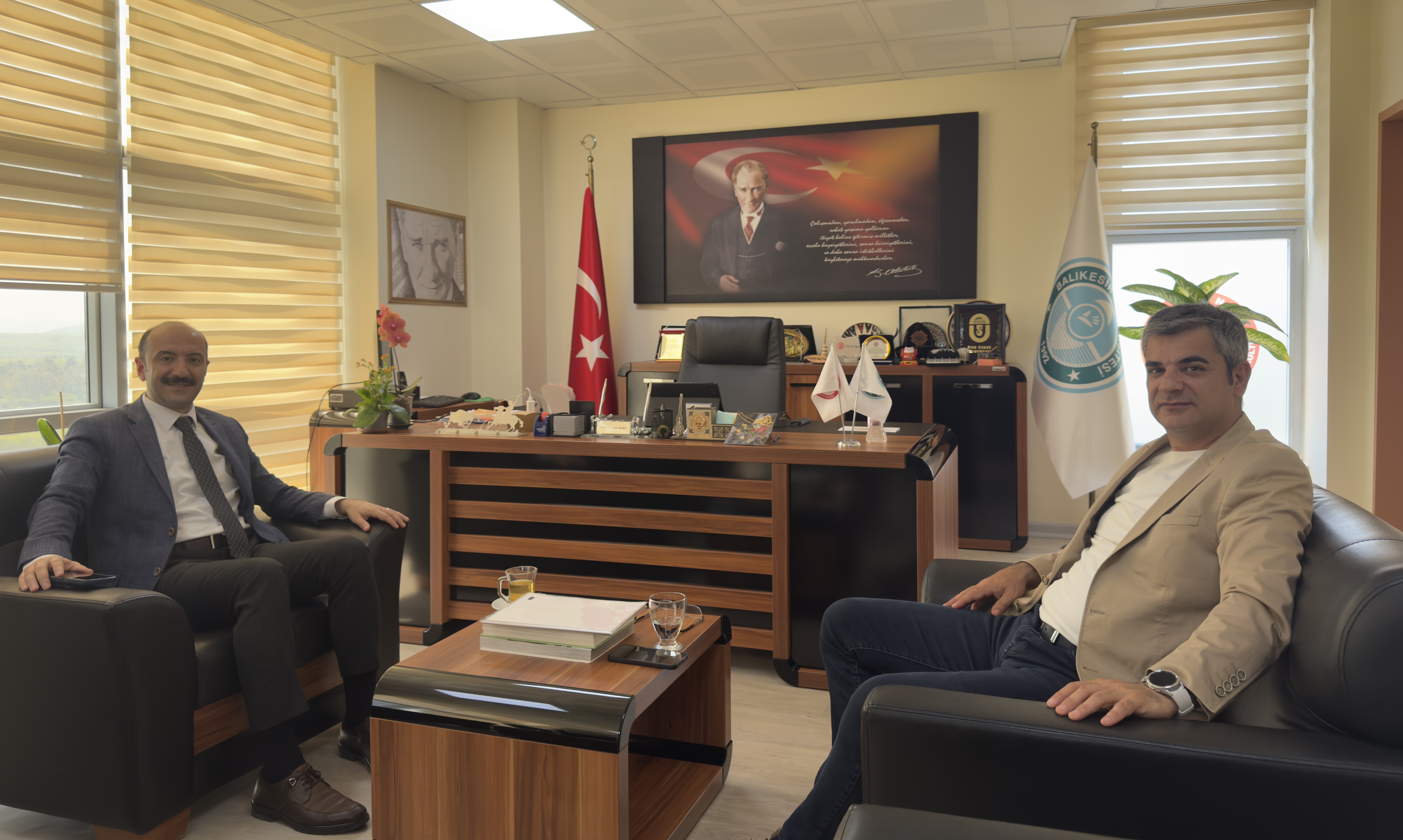 Güney Marmara Kalkınma Ajansı Genel Sekreteri Onur Adıyaman’dan Dekanımıza Ziyaret