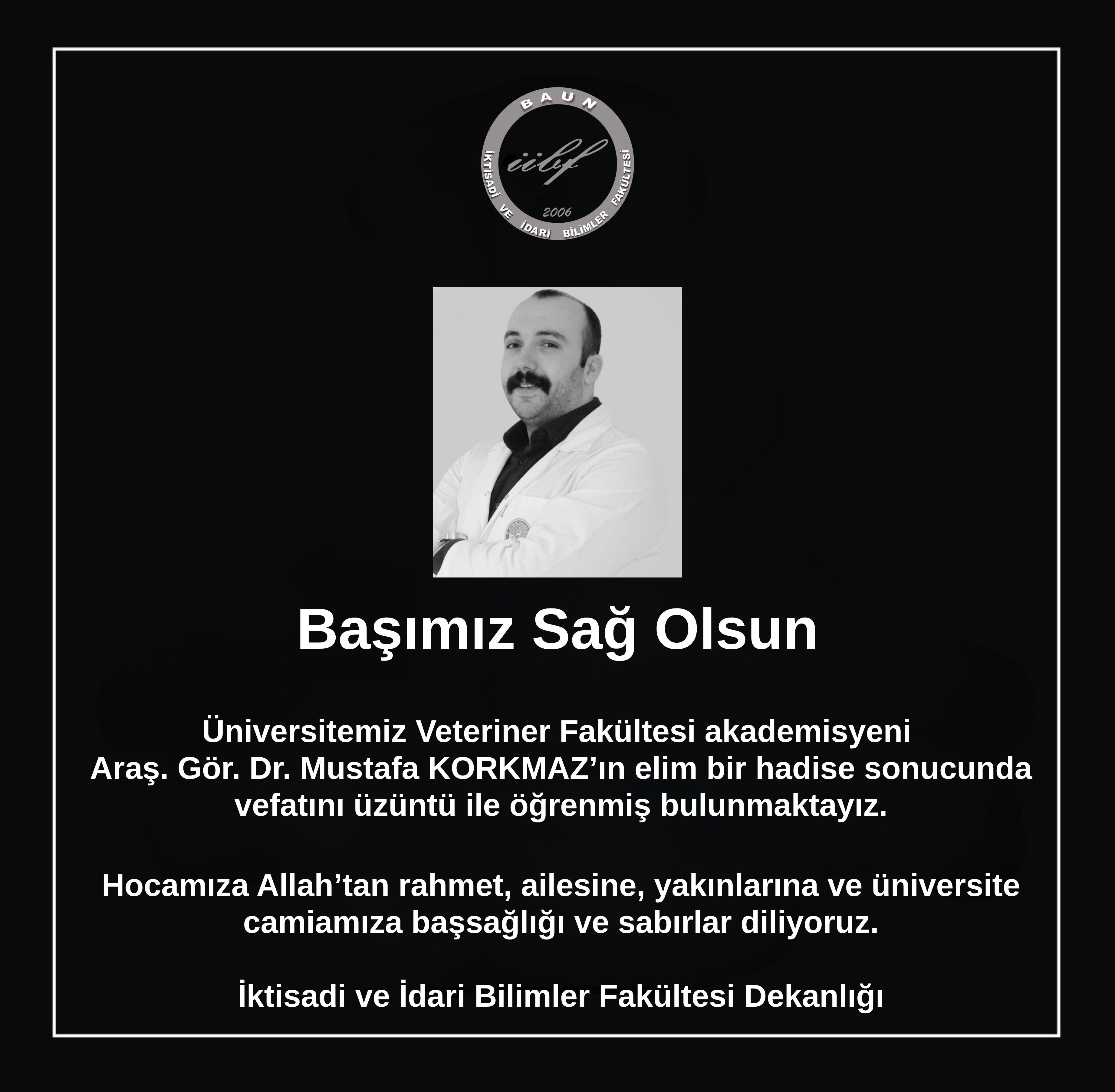 Başımız Sağ Olsun