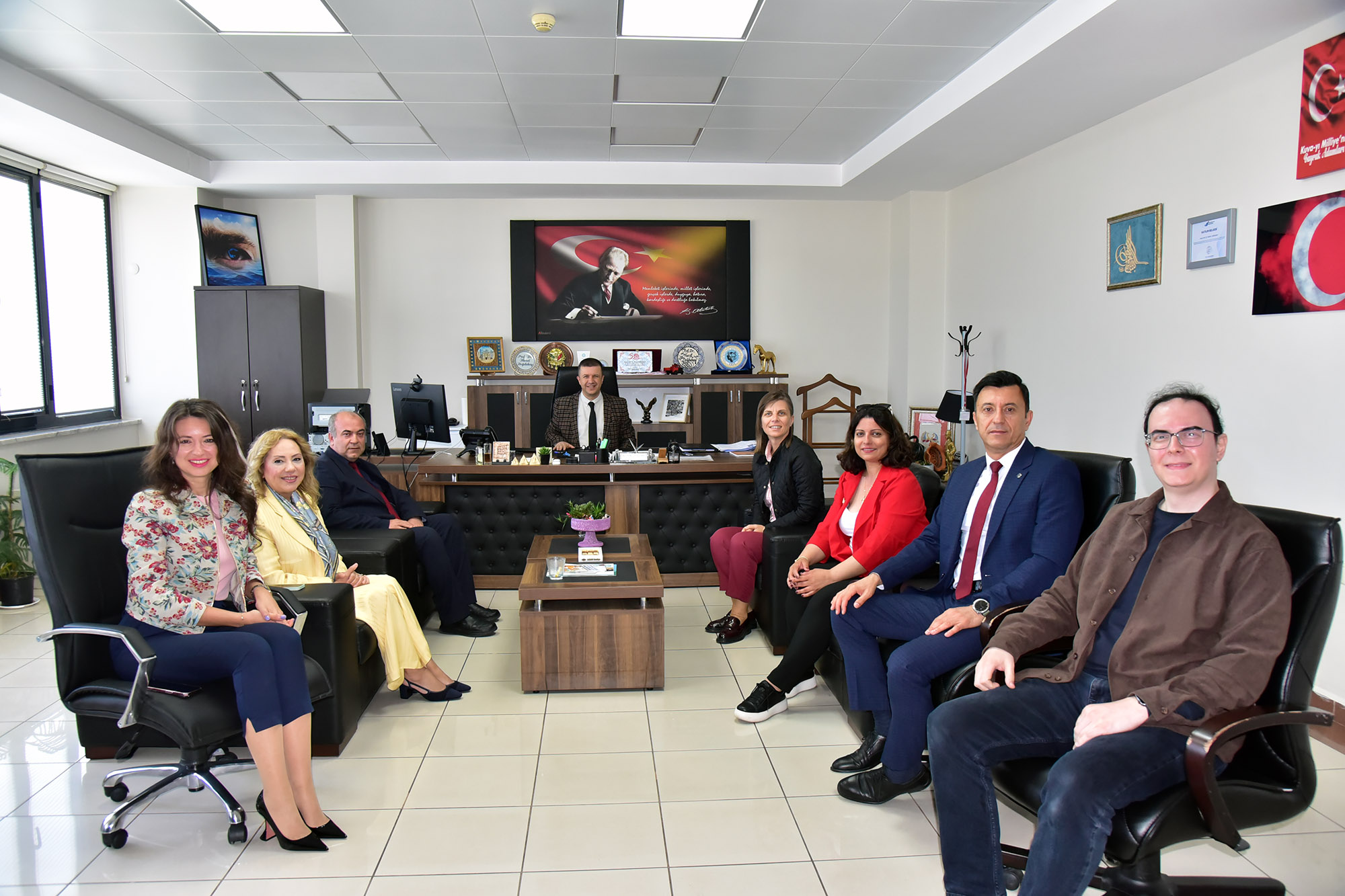Meslek Yüksekokulları İçin Akran Değerlendirme Toplantısı: Trakya Üniversiteler Birliği Heyeti BAÜN’de 2