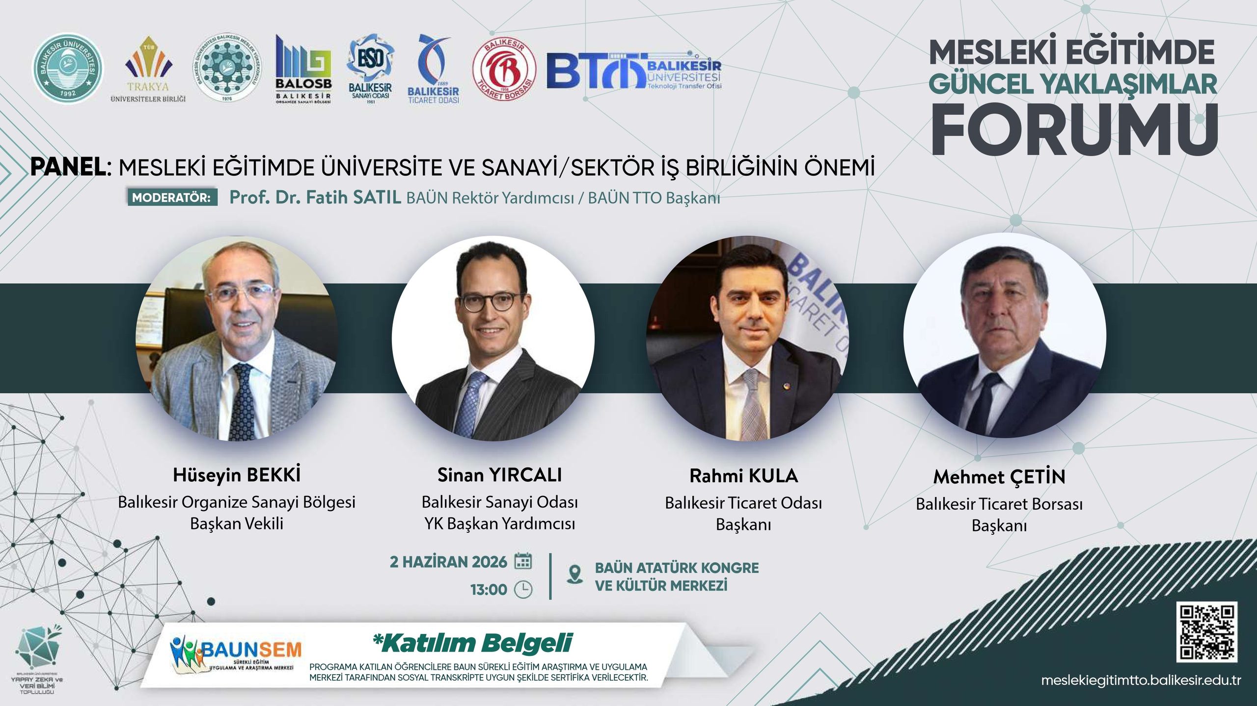 ''Mesleki Eğitimde Güncel Yaklaşımlar Forumu'' Duyurusu 5