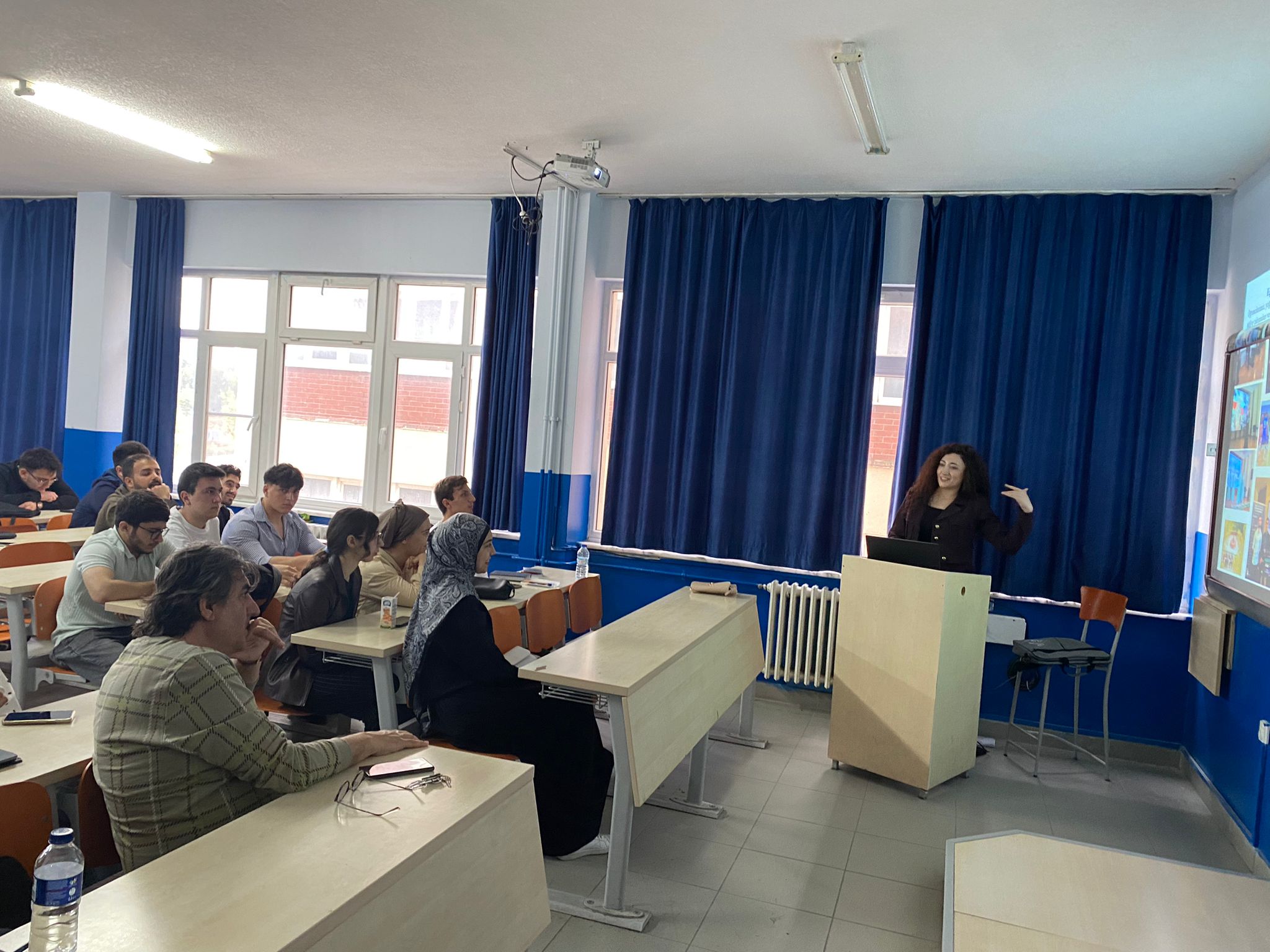 Orhun Değişim Programı Kapsamında Bölümüzde Azerbeycan'lı Hocamızı Ağırladık 3