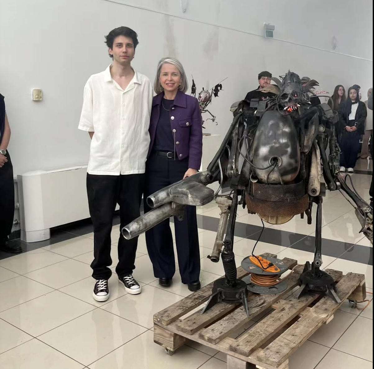 The exhibition titled “Rebirth” by Emir Feyyaz DEMİR has opened