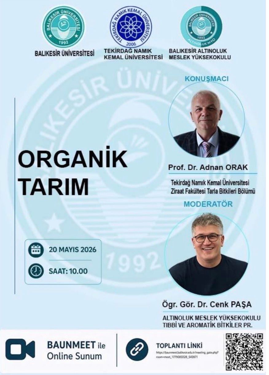 Modern Tarım ve Gıda Teknolojileri Seminerleri Başladı 1