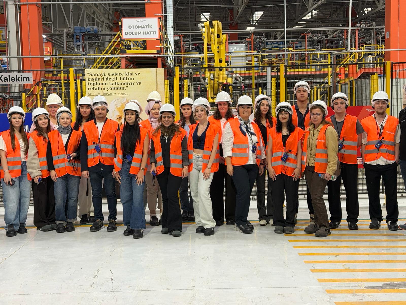Technical Visit to the Kalekim Factory: On-Site Examination of Marketing and Production Processes
