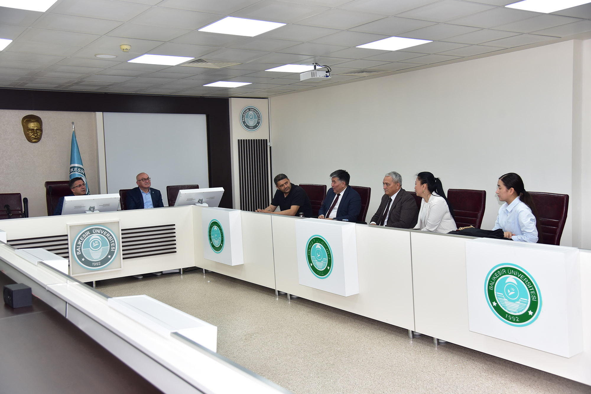 Kırgızistan Uluslararası Üniversitesinden BAÜN’e Akademik İş Birliği Ziyareti 6