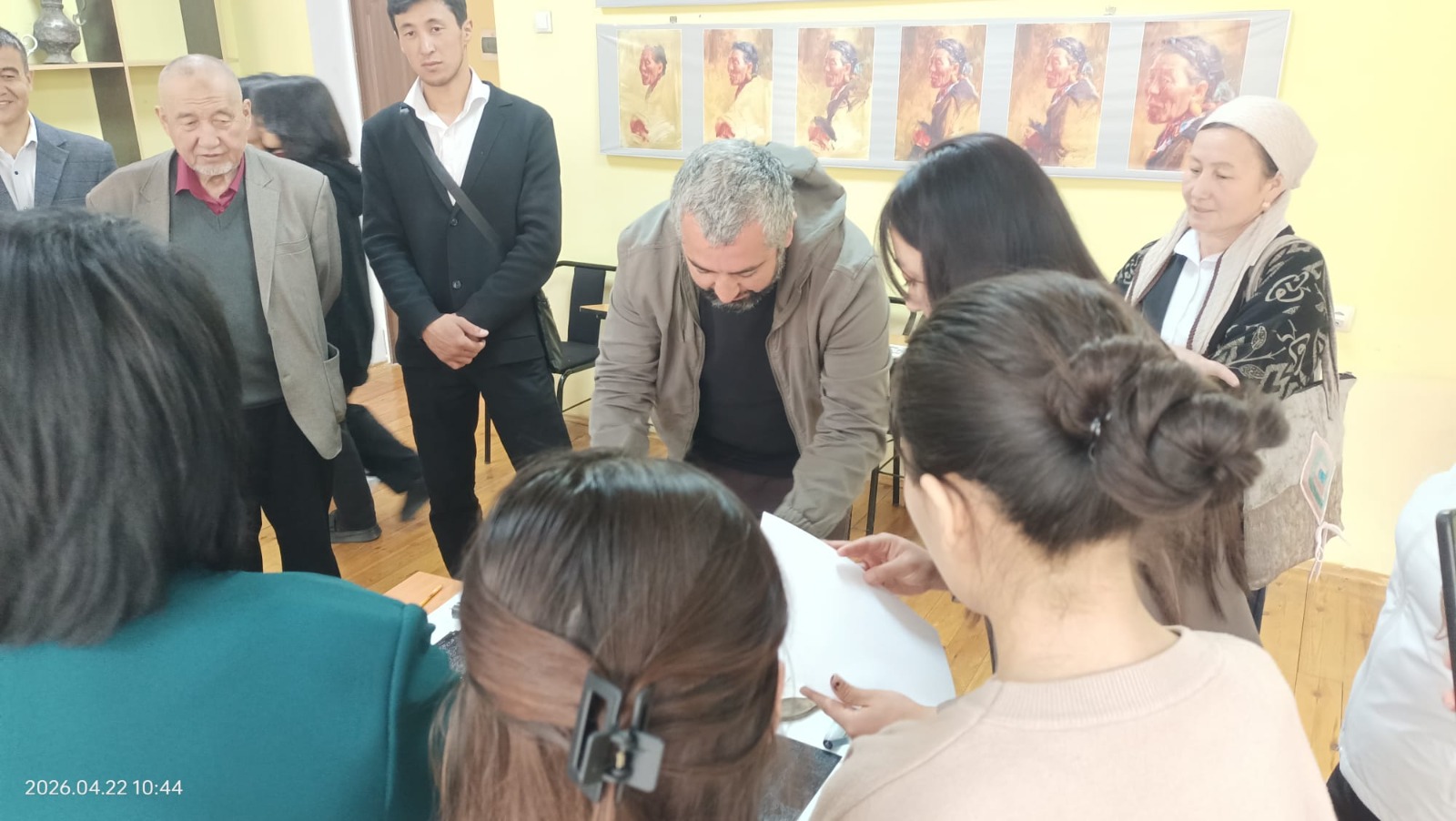 A workshop titled “Cultural Sustainability from Balıkesir” was held at Osh State University in Kyrgyzstan. 1