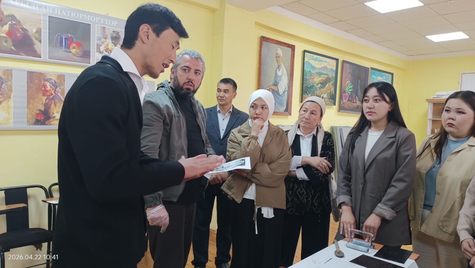 A workshop titled “Cultural Sustainability from Balıkesir” was held at Osh State University in Kyrgyzstan. 5