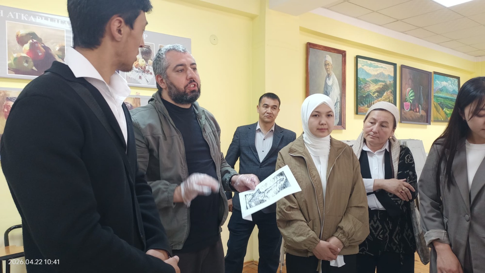 A workshop titled “Cultural Sustainability from Balıkesir” was held at Osh State University in Kyrgyzstan. 4