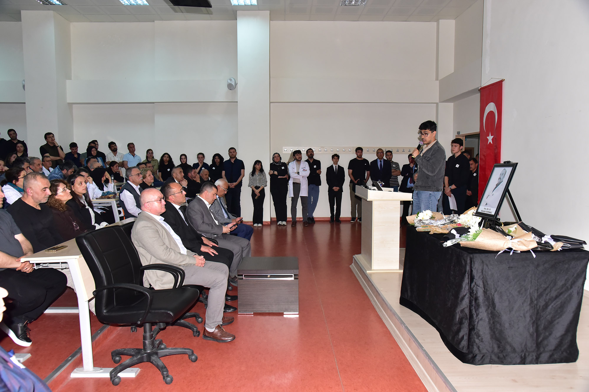 Fakültemizde Arş. Gör. Dr. Mustafa KORKMAZ İçin Anma Programı Düzenlendi 8
