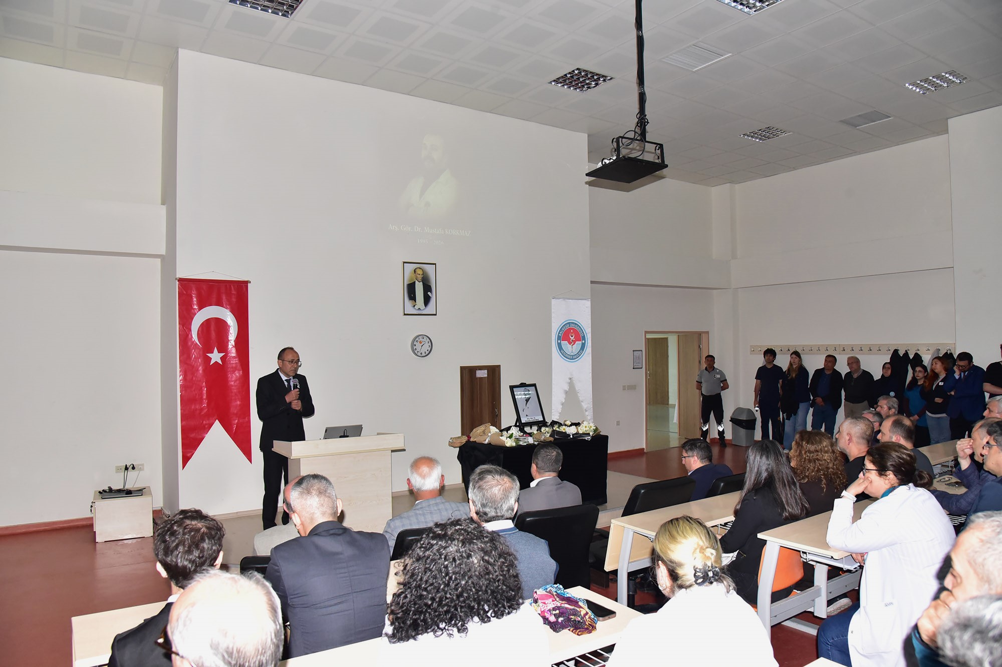 Fakültemizde Arş. Gör. Dr. Mustafa KORKMAZ İçin Anma Programı Düzenlendi 10