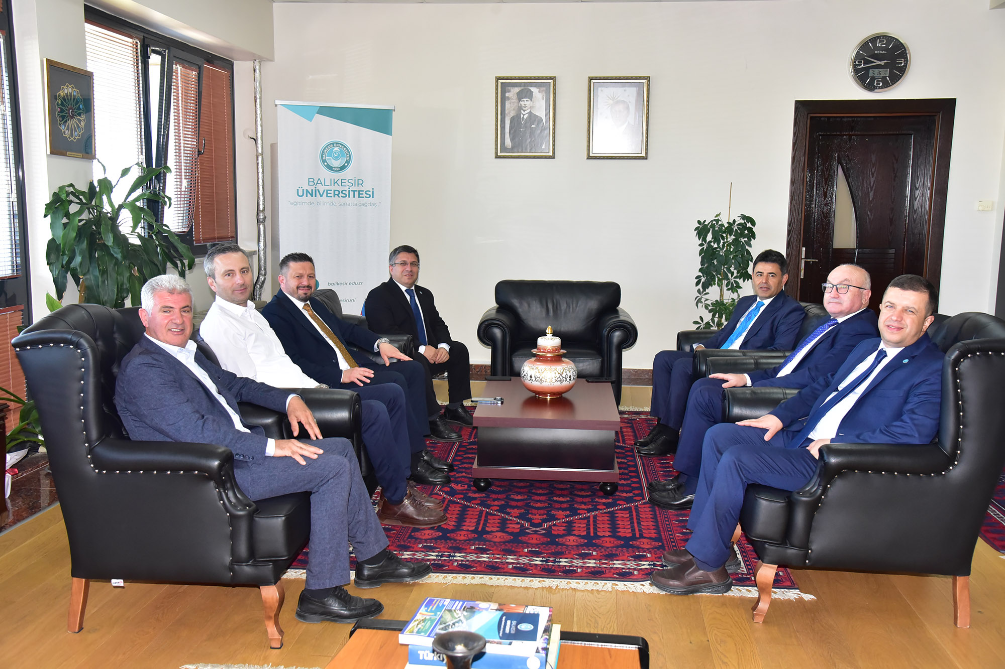 Ulaştırma ve Altyapı Bakan Yardımcısı Osman Boyraz’dan BAÜN’e Ziyaret 3