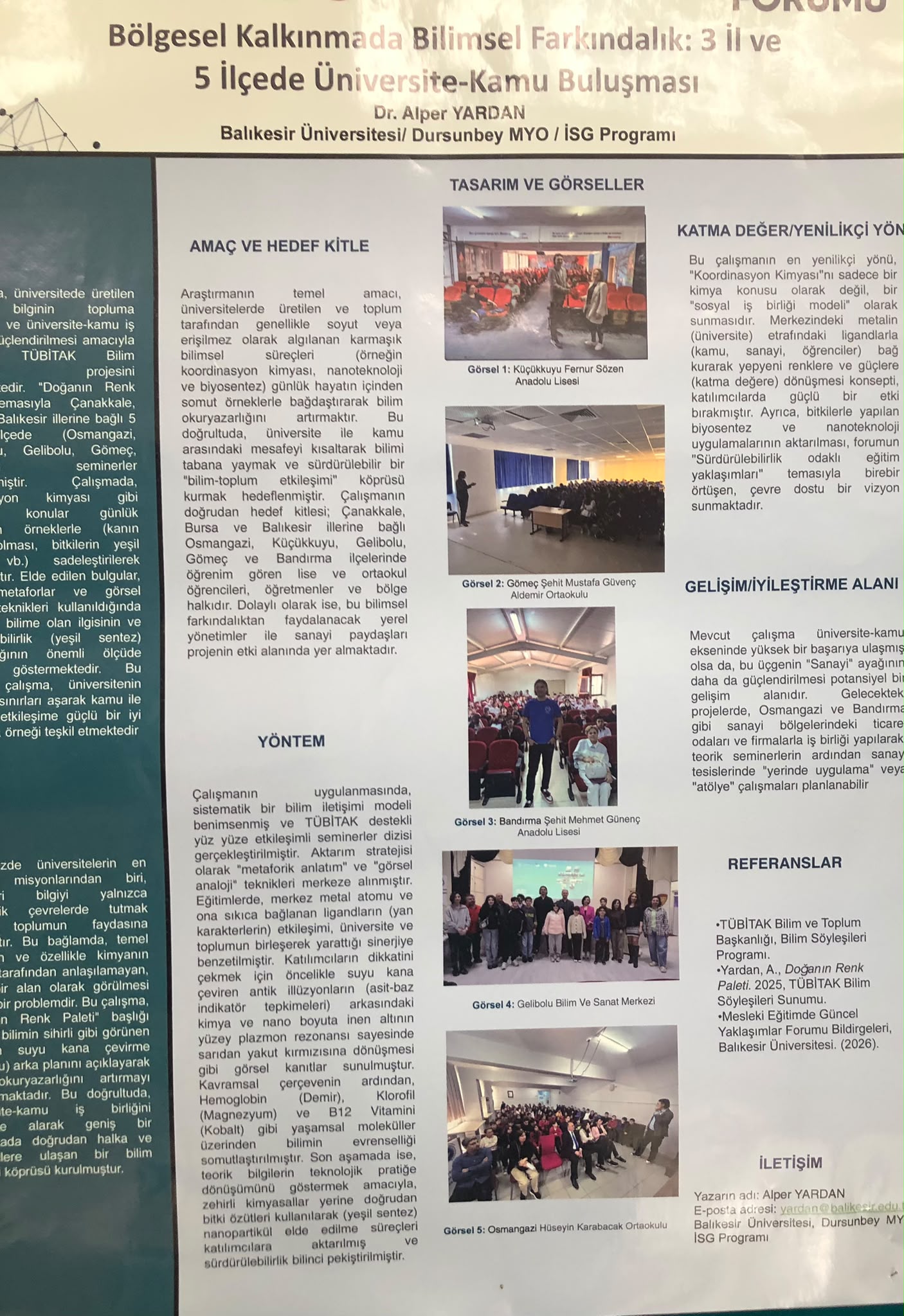 Dursunbey MYO, Girişimcilik ve Sürdürülebilirlik Odaklı Projeleriyle Forumda Yerini Aldı 5