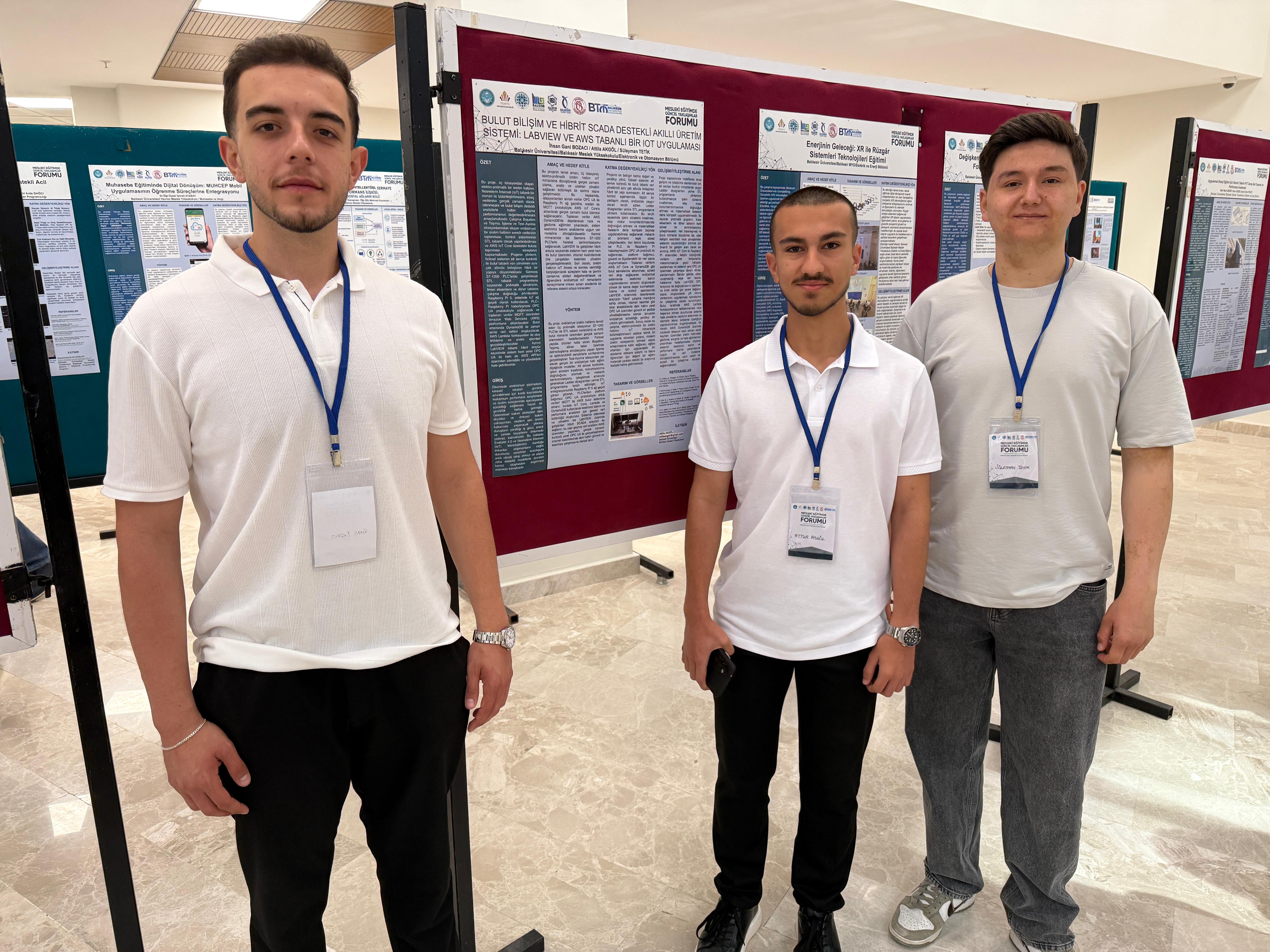 Elektronik ve Otomasyon Bölümü Öğrencilerimiz Mesleki Eğitimde Güncel Yaklaşımlar Forumuna Katılım Sağladı 2