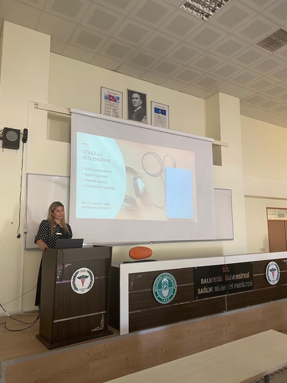 Sesinle Dokun Hayatlara” Konferansı Öğrencilerle Buluştu 2