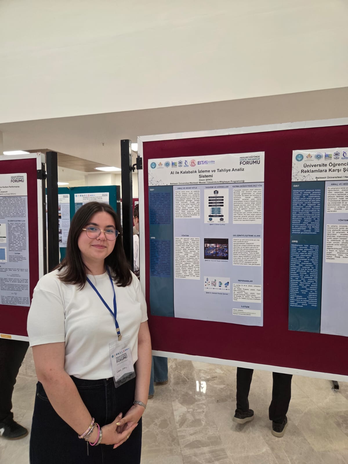 Bilgisayar Programcılığı Öğrencilerimizden Mesleki Eğitimde Güncel Yaklaşımlar Forumu’nda Poster Sunumu 3