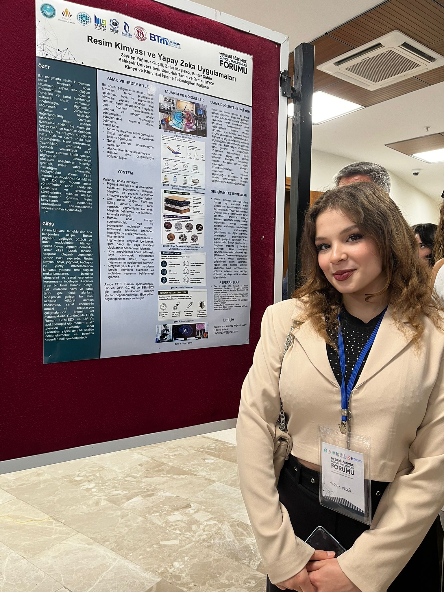 Öğrencilerimiz Mesleki Eğitimde Güncel Yaklaşımlar Forumuna Poster Sunumlarıyla Katıldı 3
