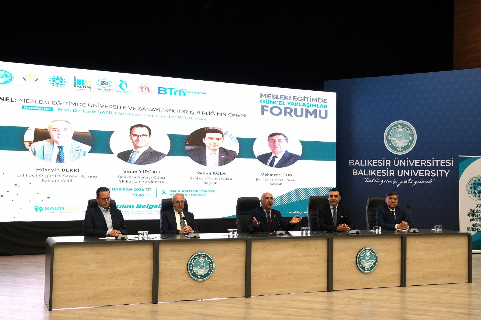 Mesleki Eğitimde Üniversite-Sanayi İş Birliği BAÜN’de Masaya Yatırıldı 4