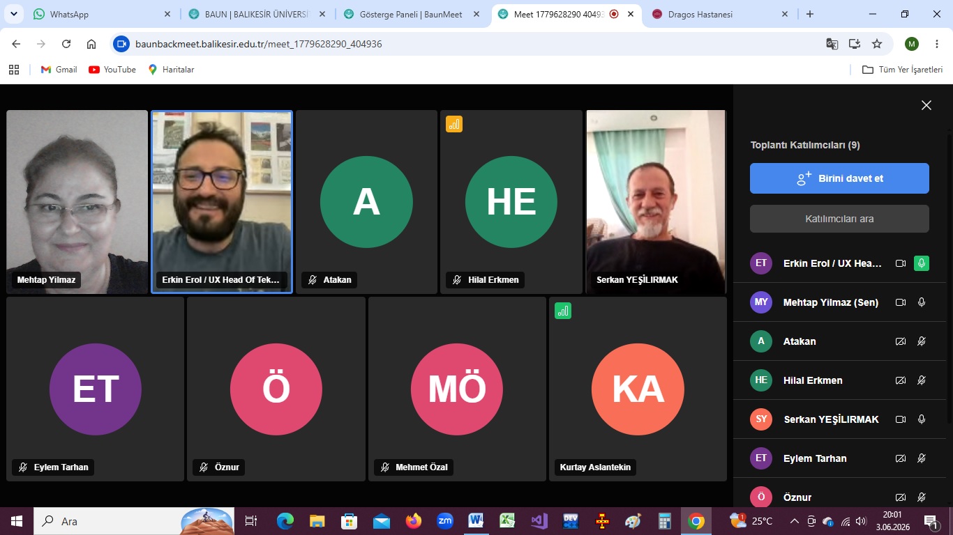 Alumni Meeting in the Computer Programming Program: Teknosa UX Manager Erkin Erol Met with Students