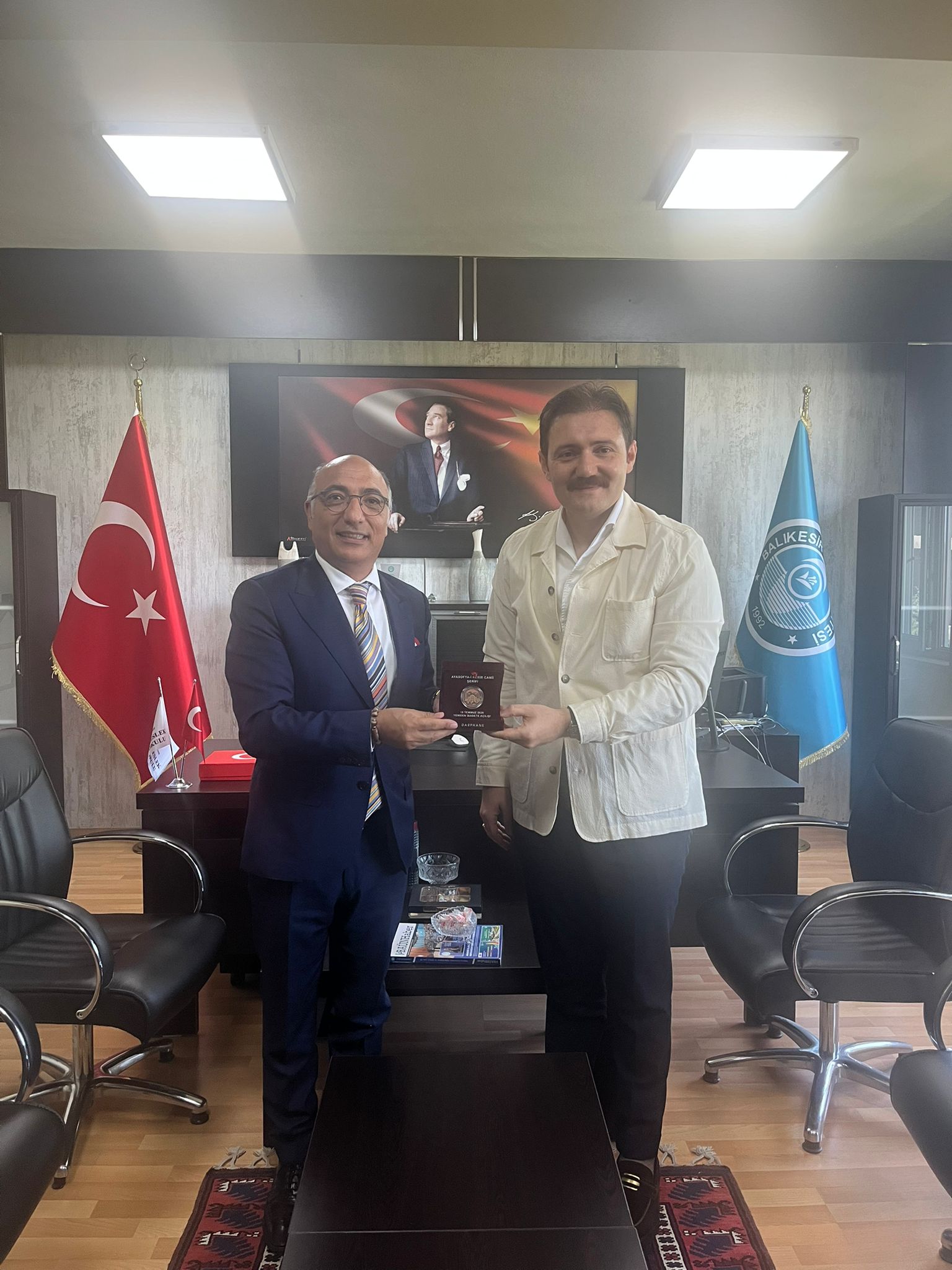 Kaymakamımız Sayın Aziz Oğuz Alemdaroğlu Yüksekokulumuzu Ziyaret Etti 3