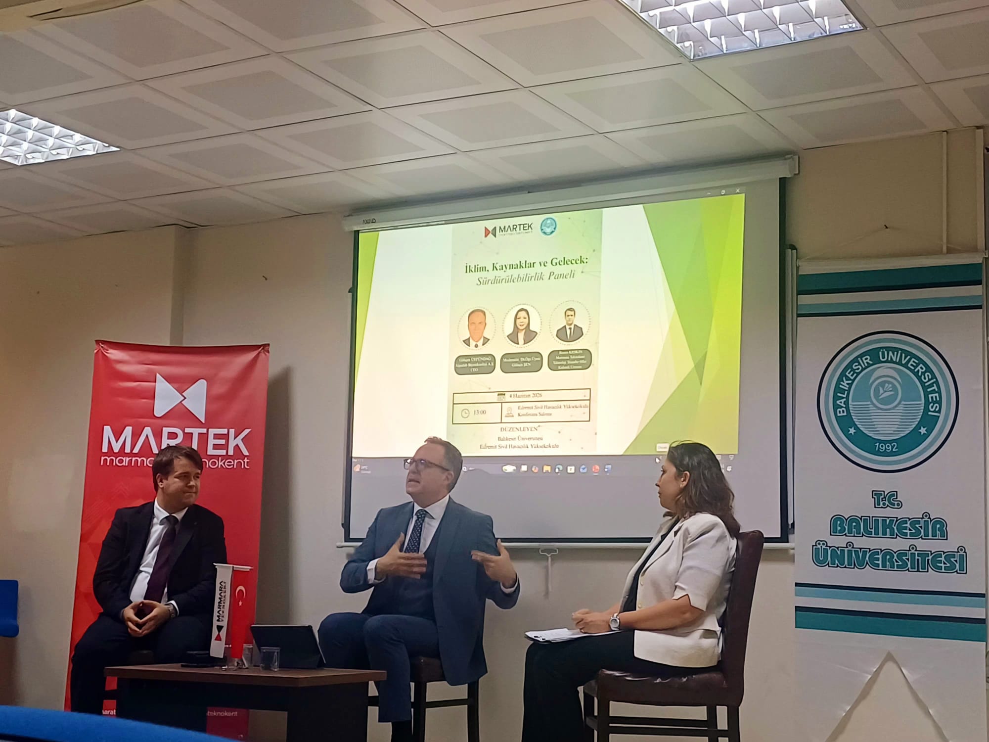 İklim Kaynaklar ve Gelecek: Sürdürülebilirlik Paneli Gerçekleştirildi 2