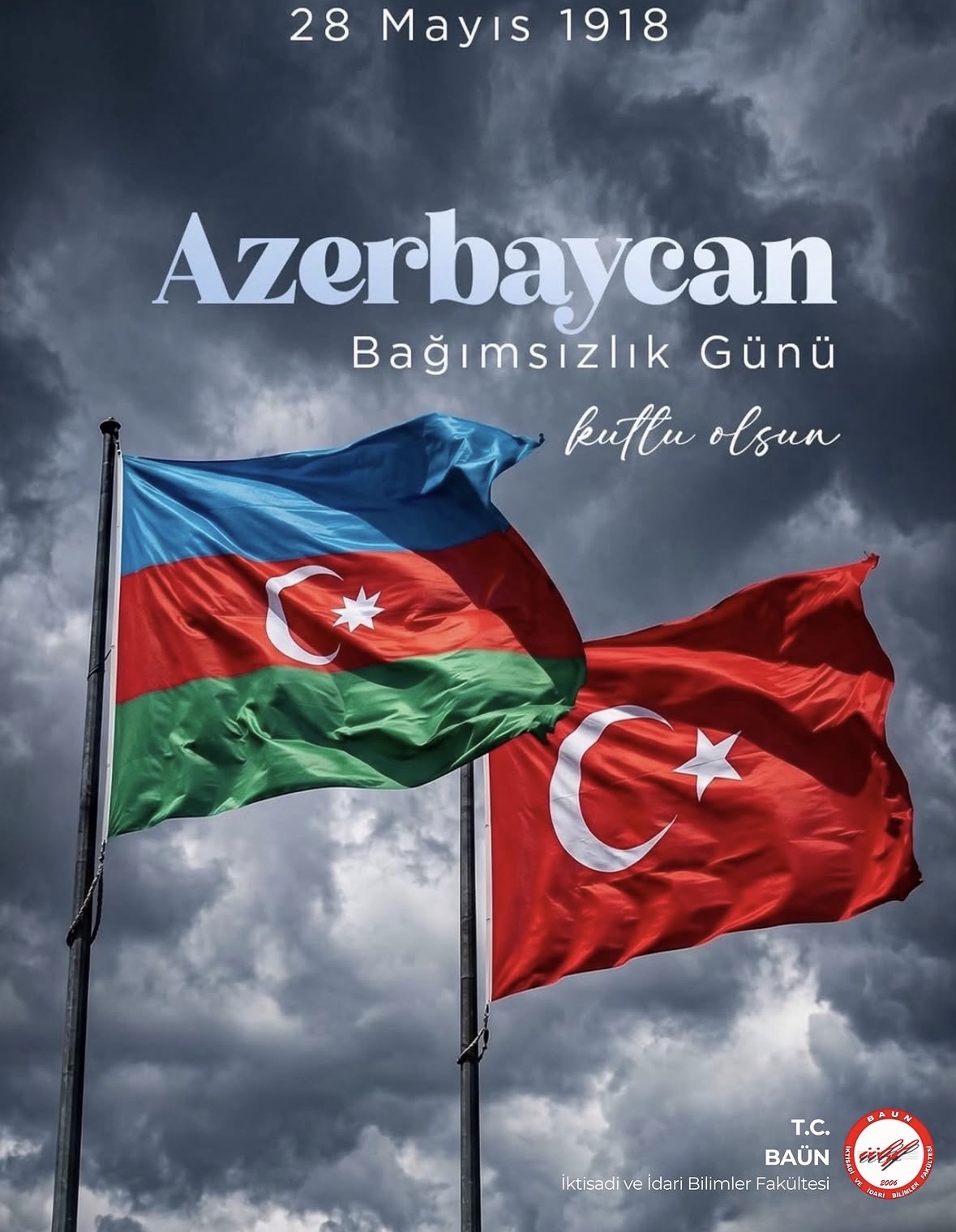 28 Mayıs Azerbaycan Bağımsızlık Günü Kutlu Olsun