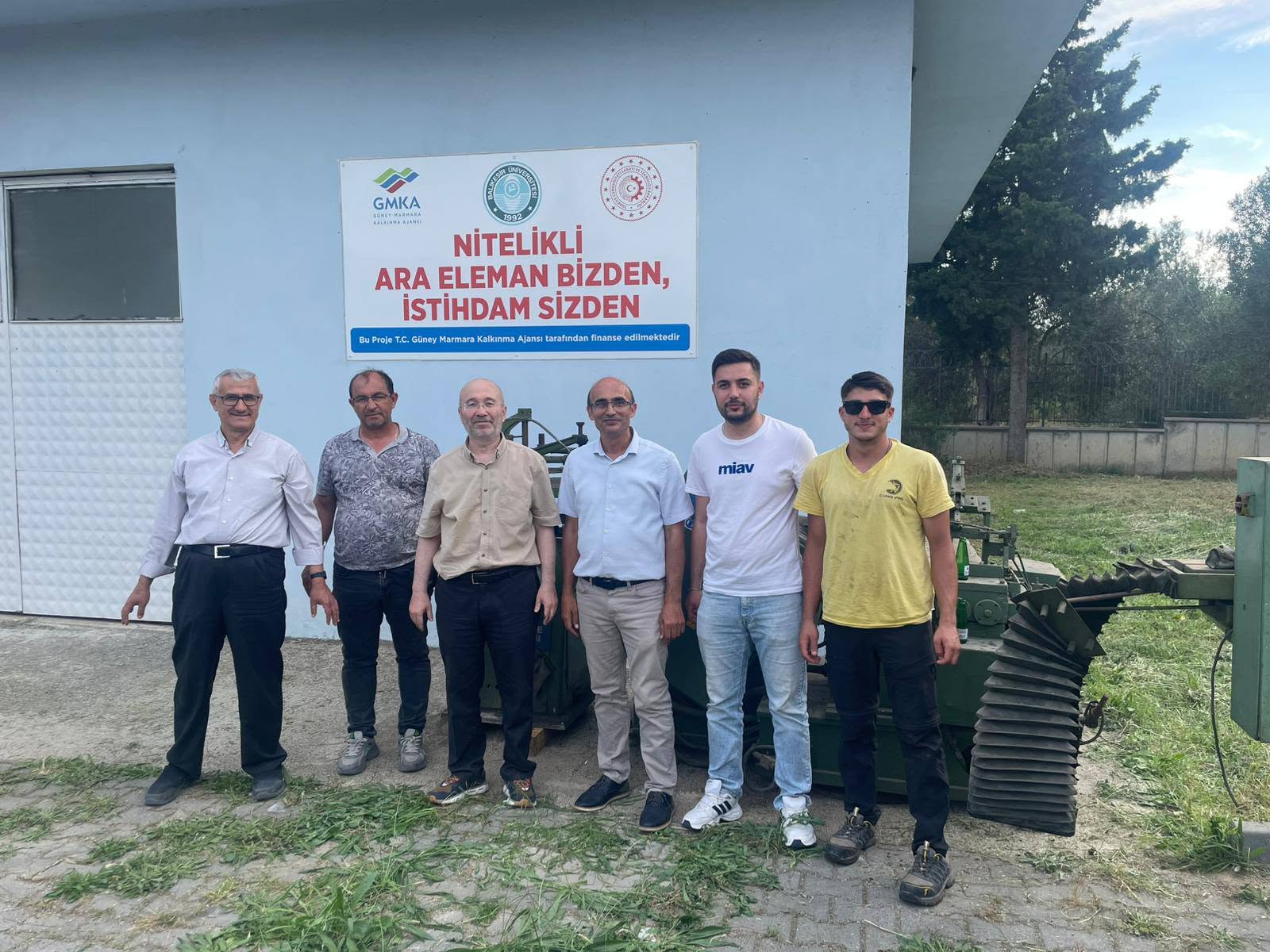 BMC Savunma İkmal, Kalite Güvence ve Proje Takip Müdürlüğü Tarafından Meslek Yüksekokulumuza Makine Bağışı
