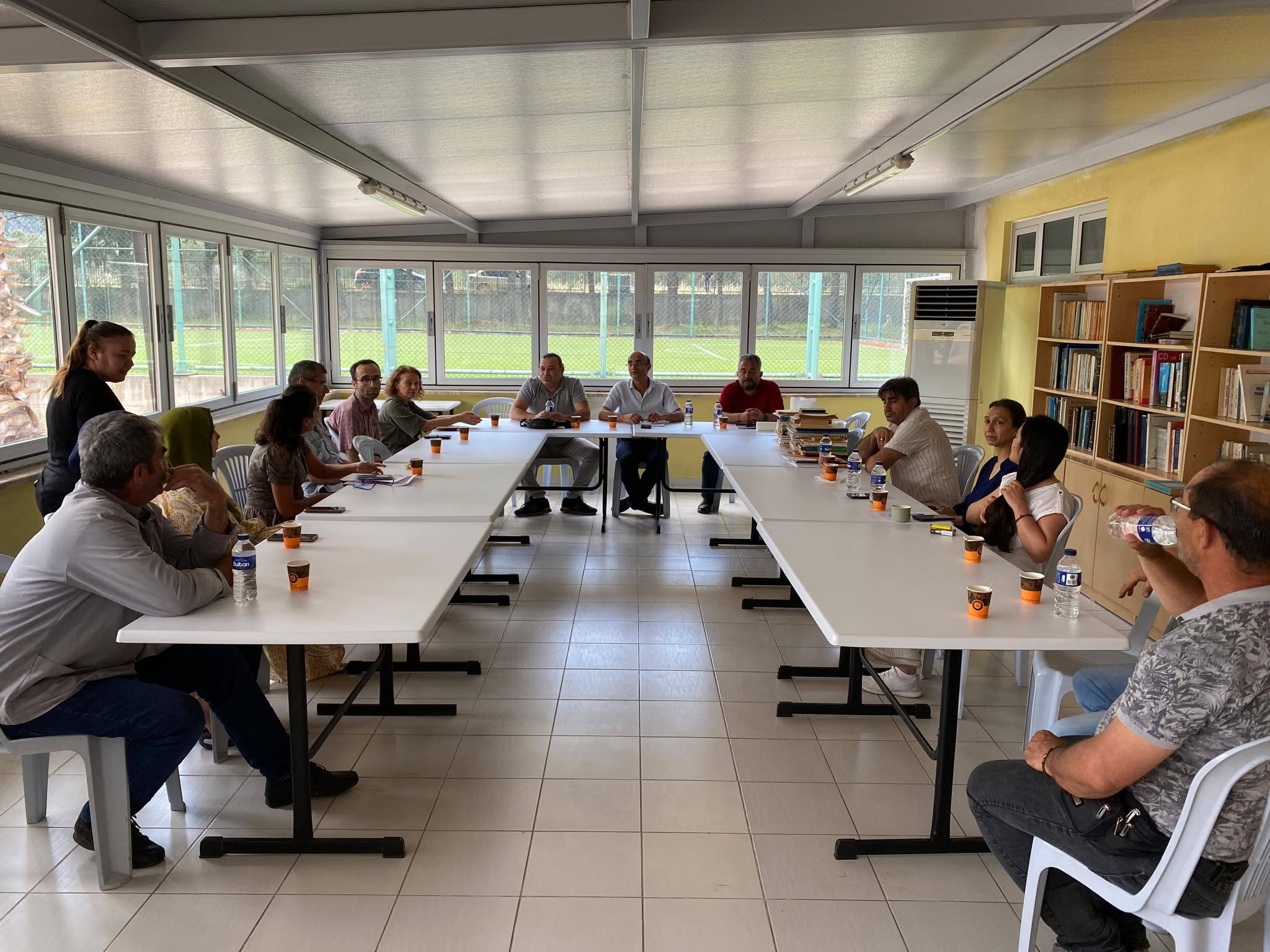 An Institutional Operation Evaluation Meeting Held at Edremit Vocational School 2