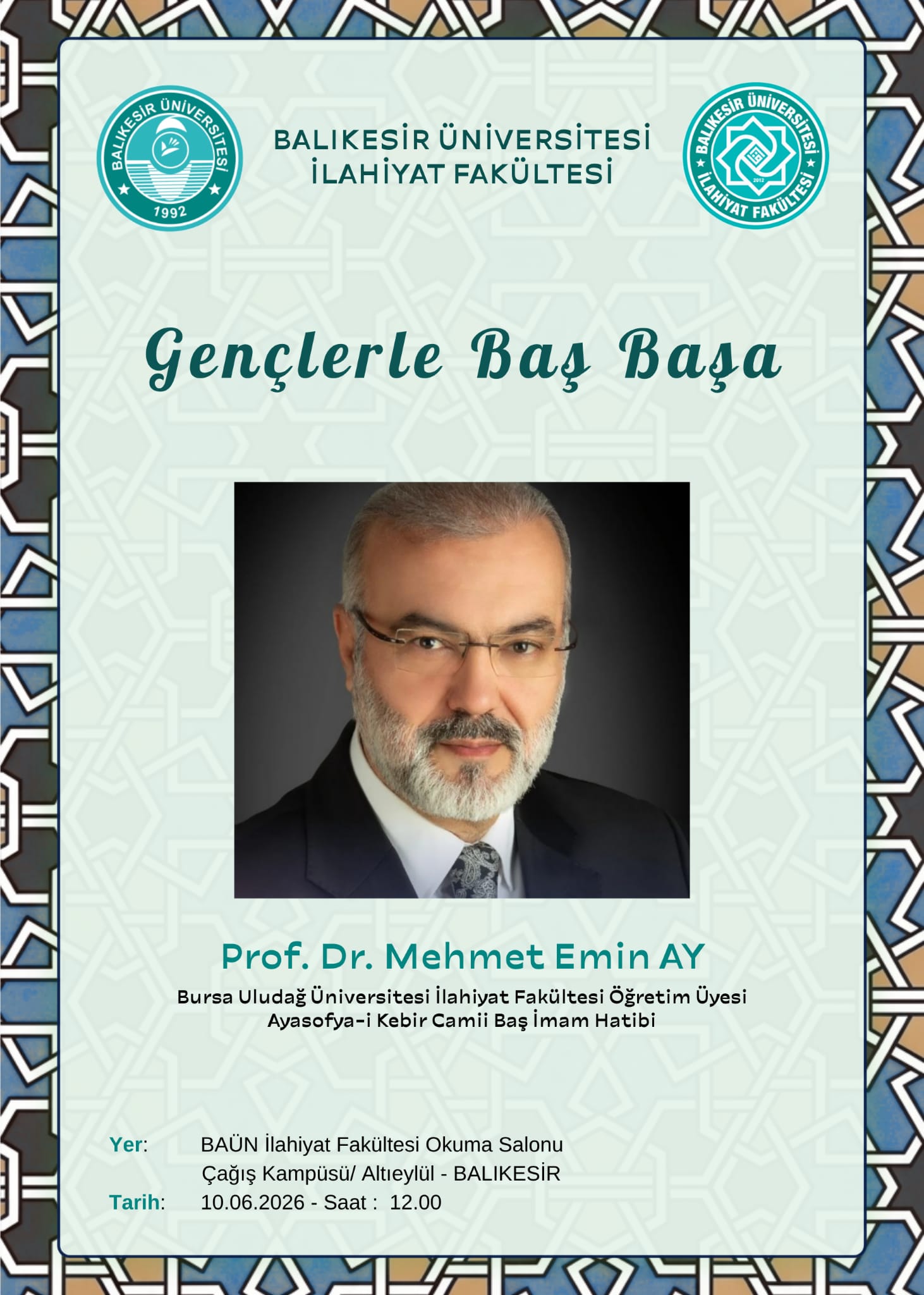 Gençlerle Baş Başa