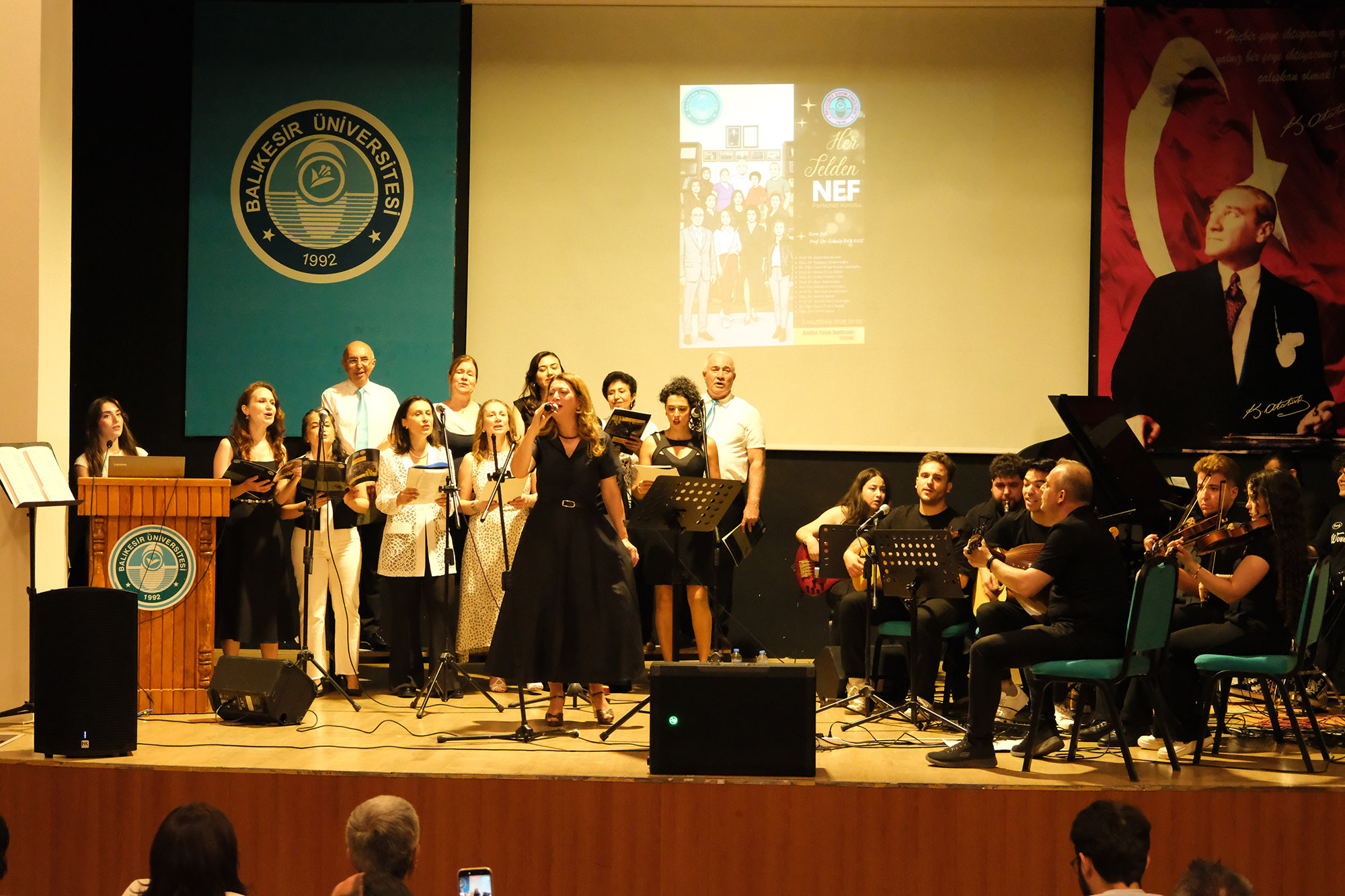 BAÜN NEF Personel Korosu “Her Telden” Konseri ile Büyük Beğeni Topladı 9