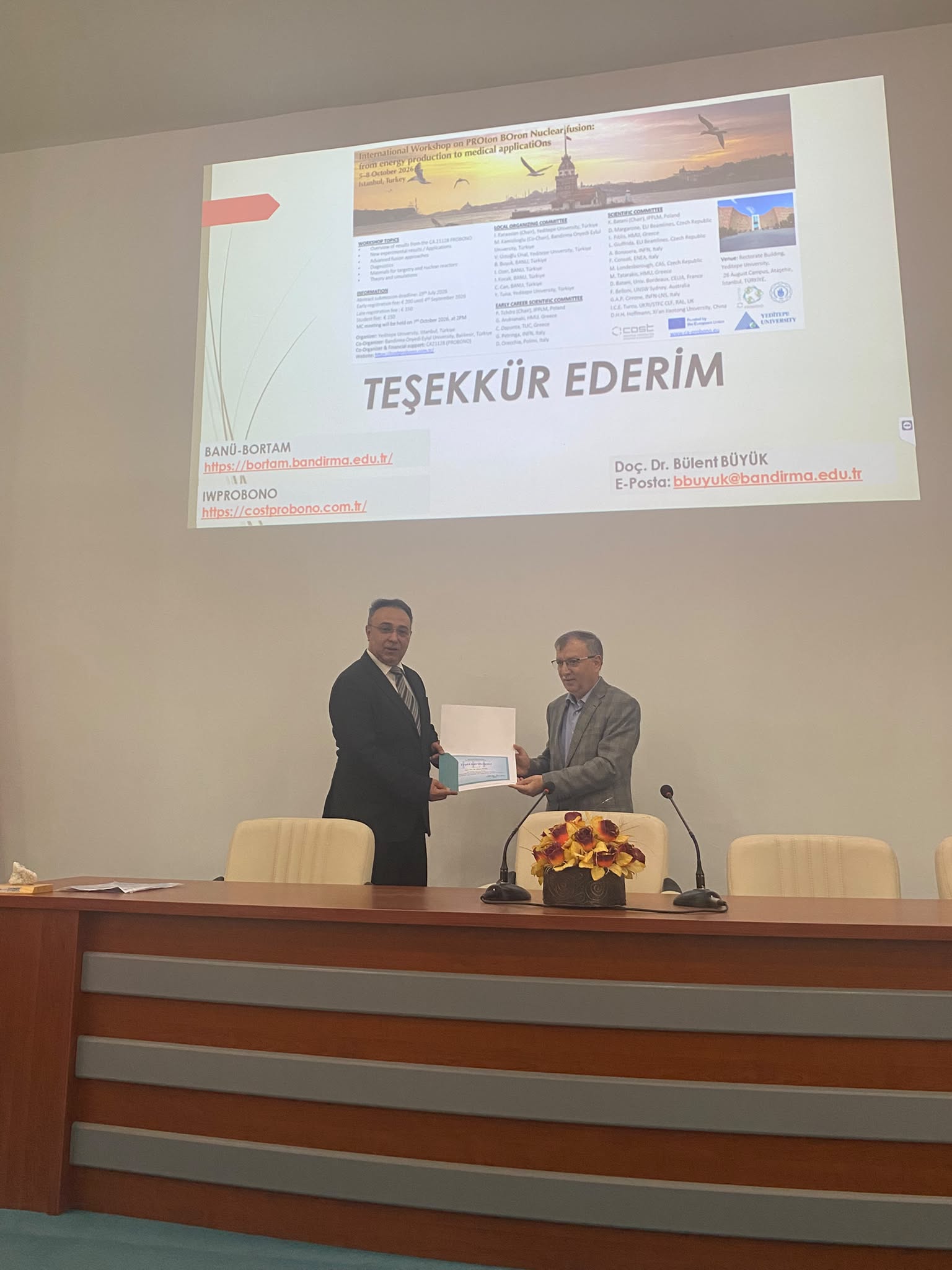 Bor Minerali ve Teknolojileri Üzerine Disiplinler Arası Seminer Düzenlendi 2