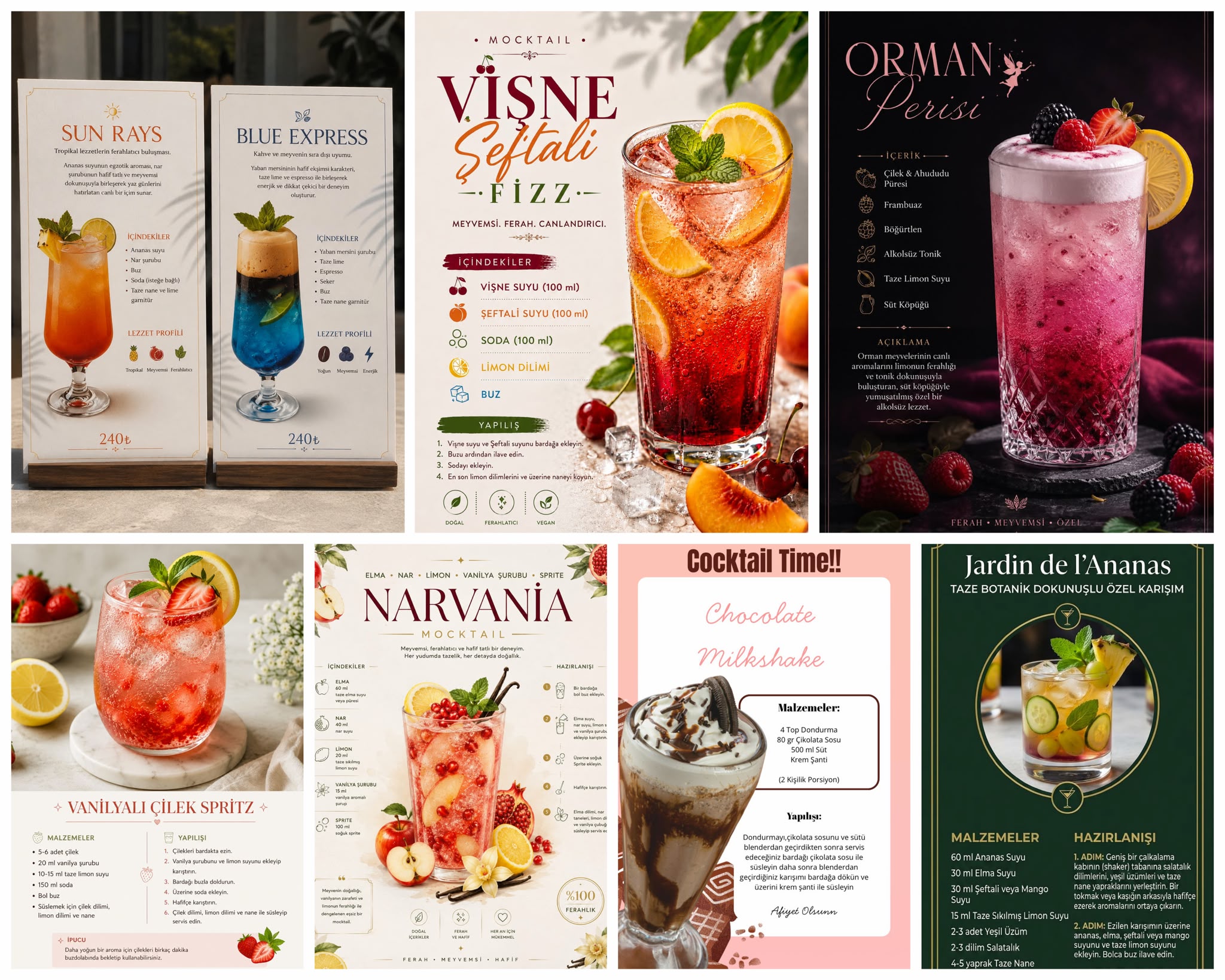 Turizm ve Otel İşletmeciliği Öğrencilerinden Yaratıcı Mocktail Uygulaması 2