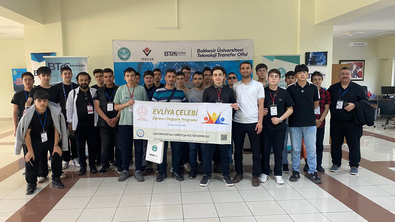 "Evliya Çelebi Öğrenci Değişim Programı" Kapsamında Lise Öğrencileri BAÜN’ü Ziyaret Etti