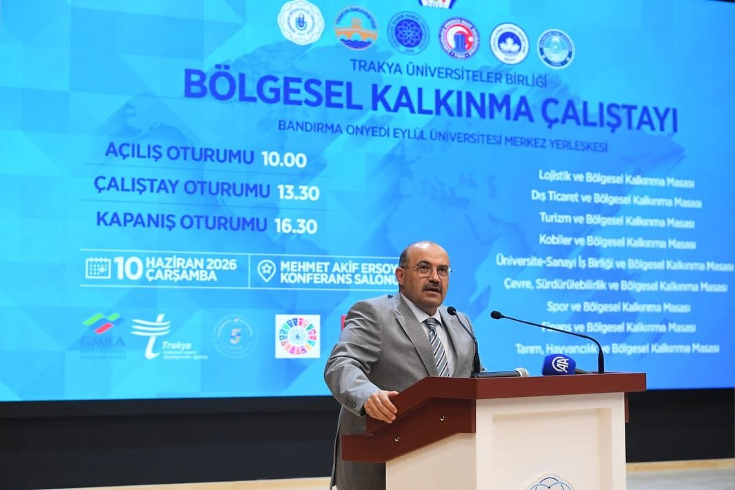 Rektör Oğurlu, Trakya Üniversiteler Birliği Bölgesel Kalkınma Çalıştayı'na Katıldı 3