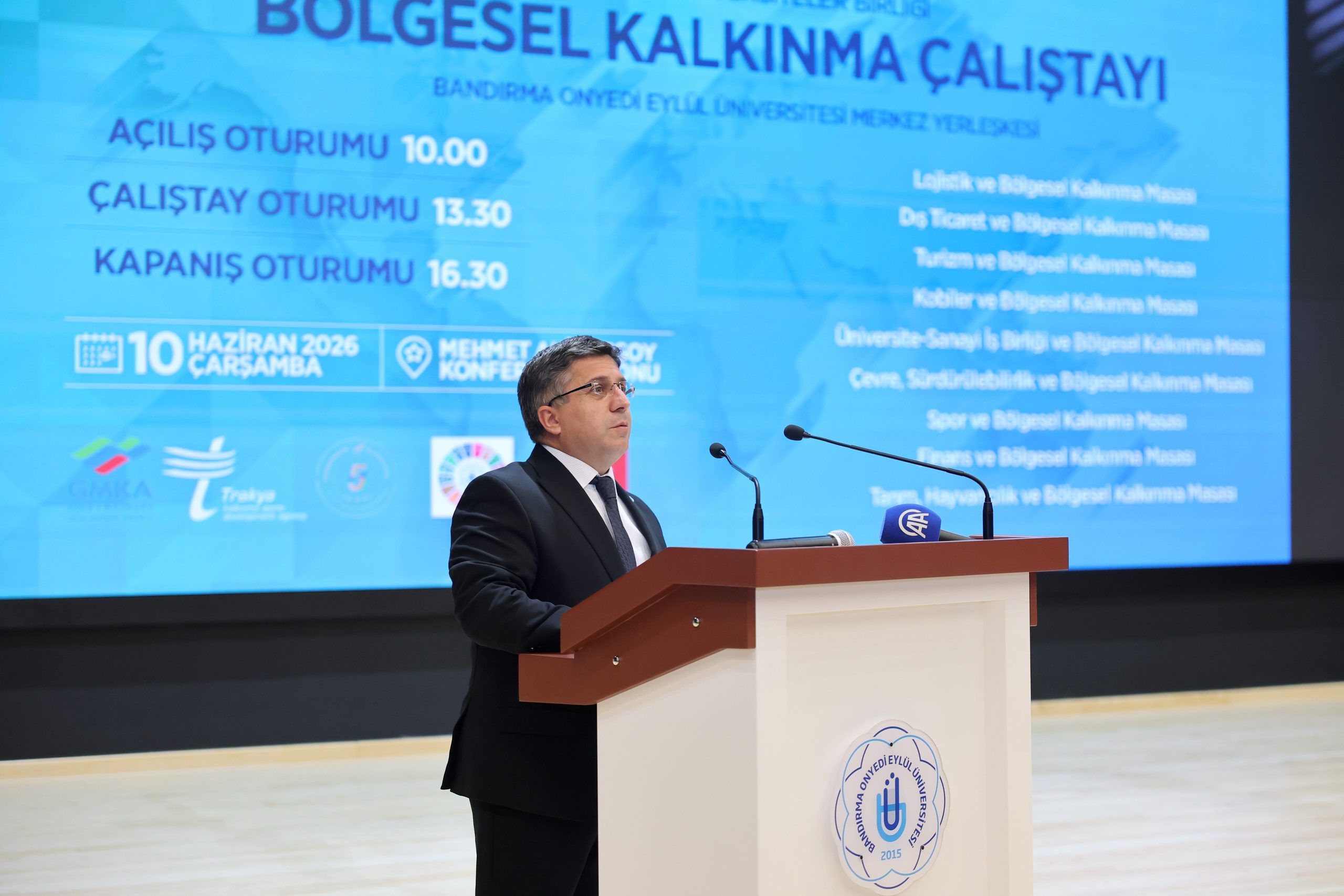 Rektör Oğurlu, Trakya Üniversiteler Birliği Bölgesel Kalkınma Çalıştayı'na Katıldı 7