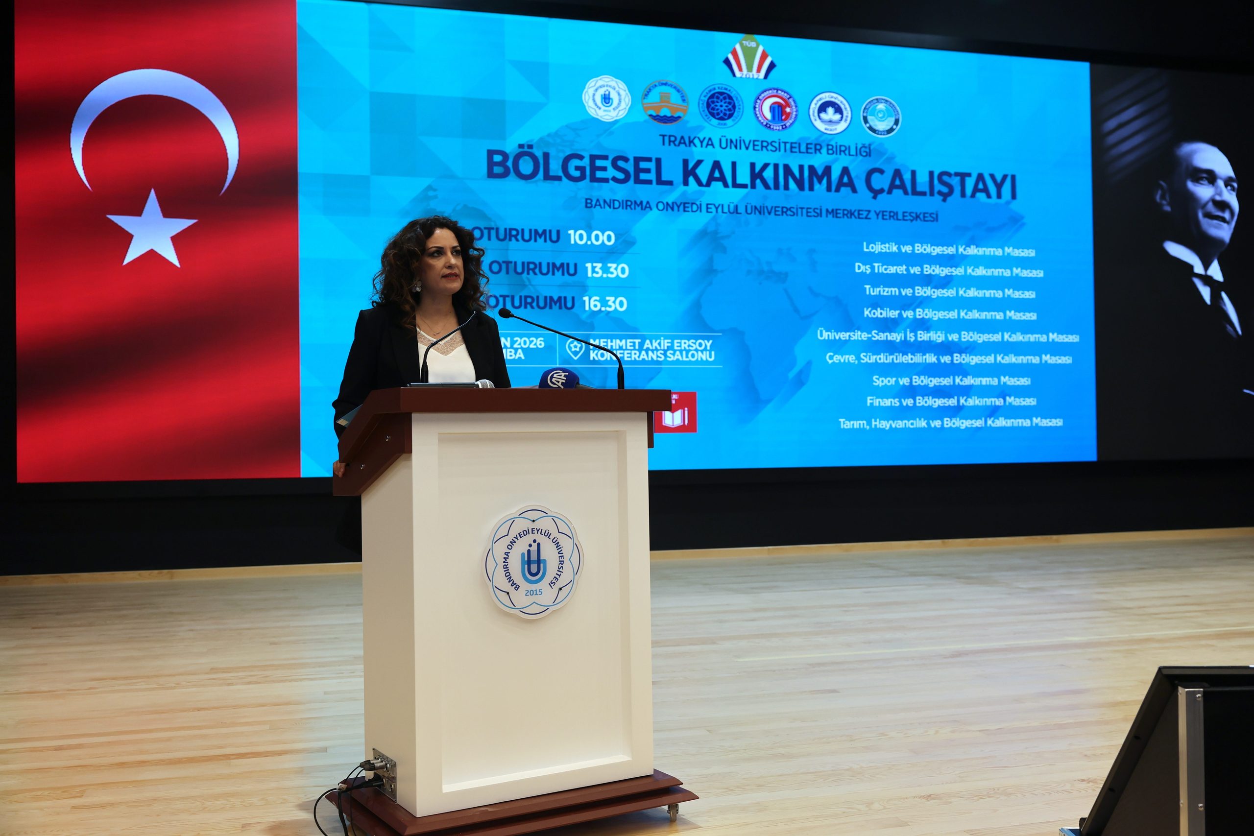 Rektör Oğurlu, Trakya Üniversiteler Birliği Bölgesel Kalkınma Çalıştayı'na Katıldı 4